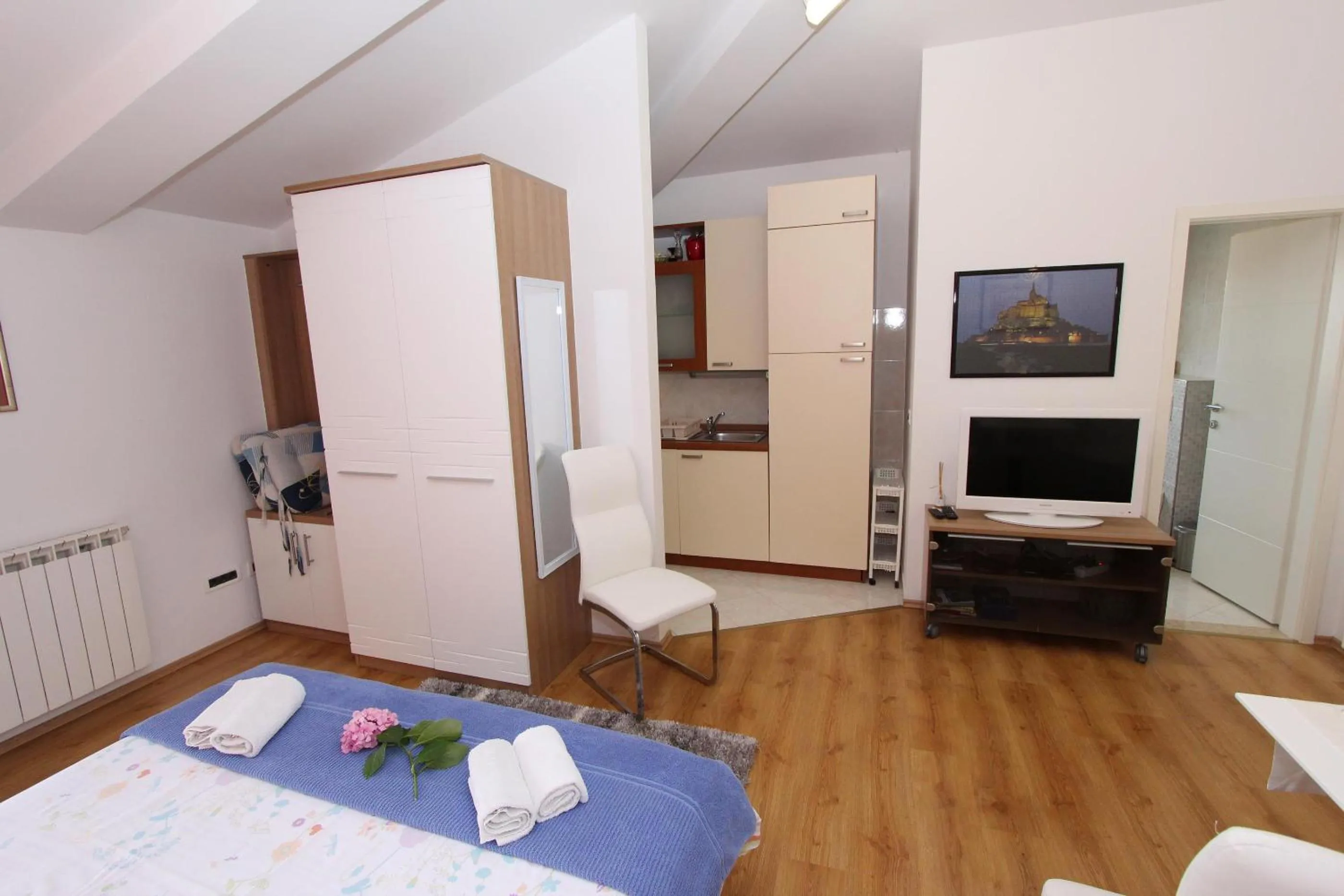 Bedroom, Bed in Apartments Tanja