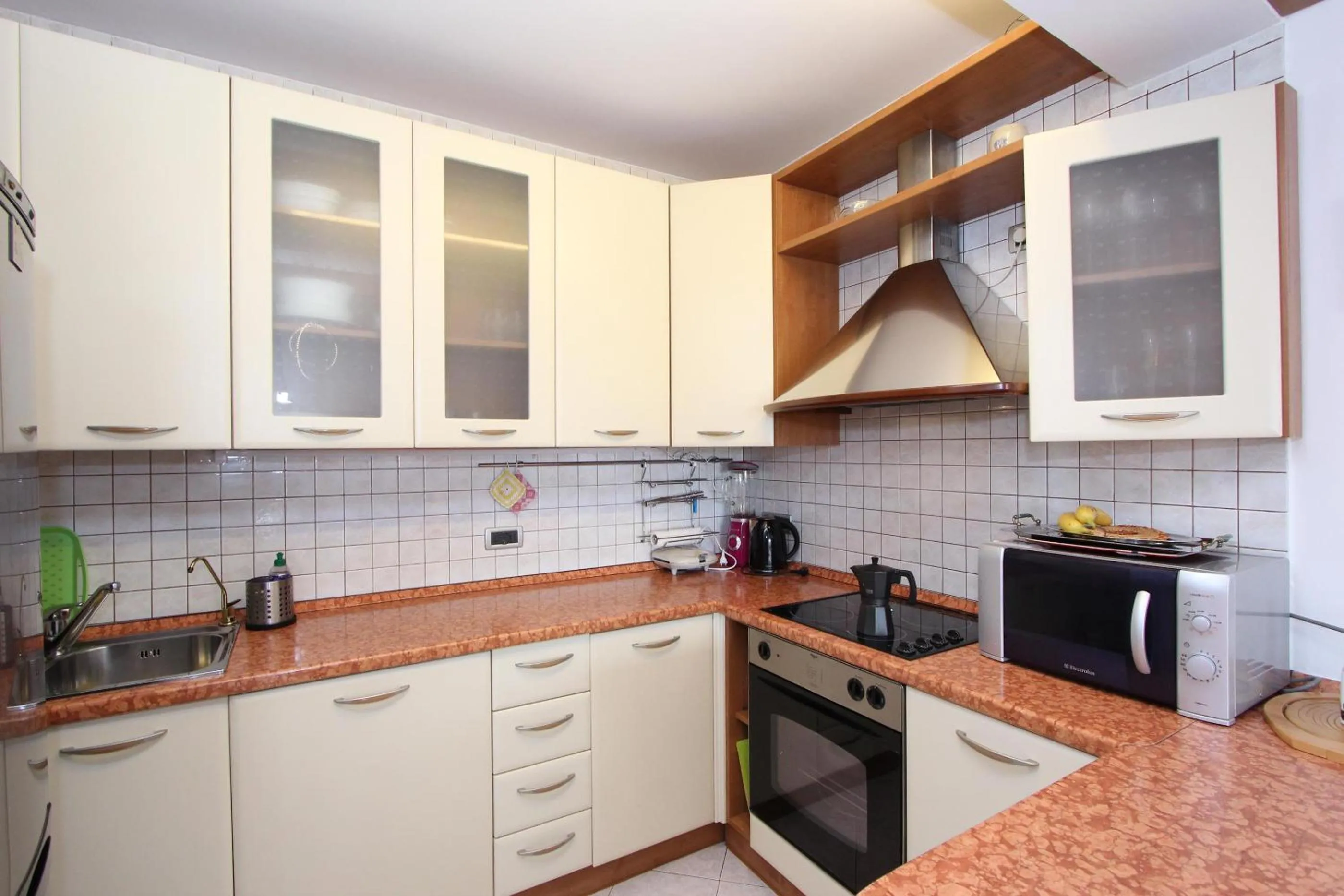 Kitchen or kitchenette in Apartments Tanja