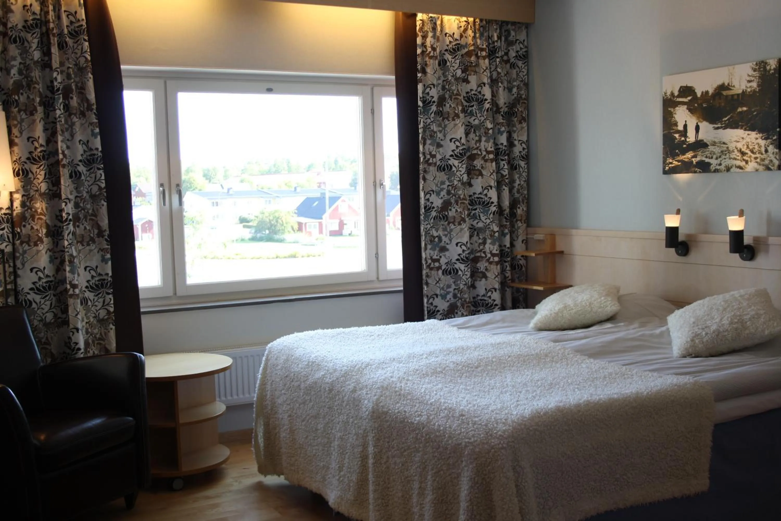 Bed in Sankt Olof Hotell & Krog