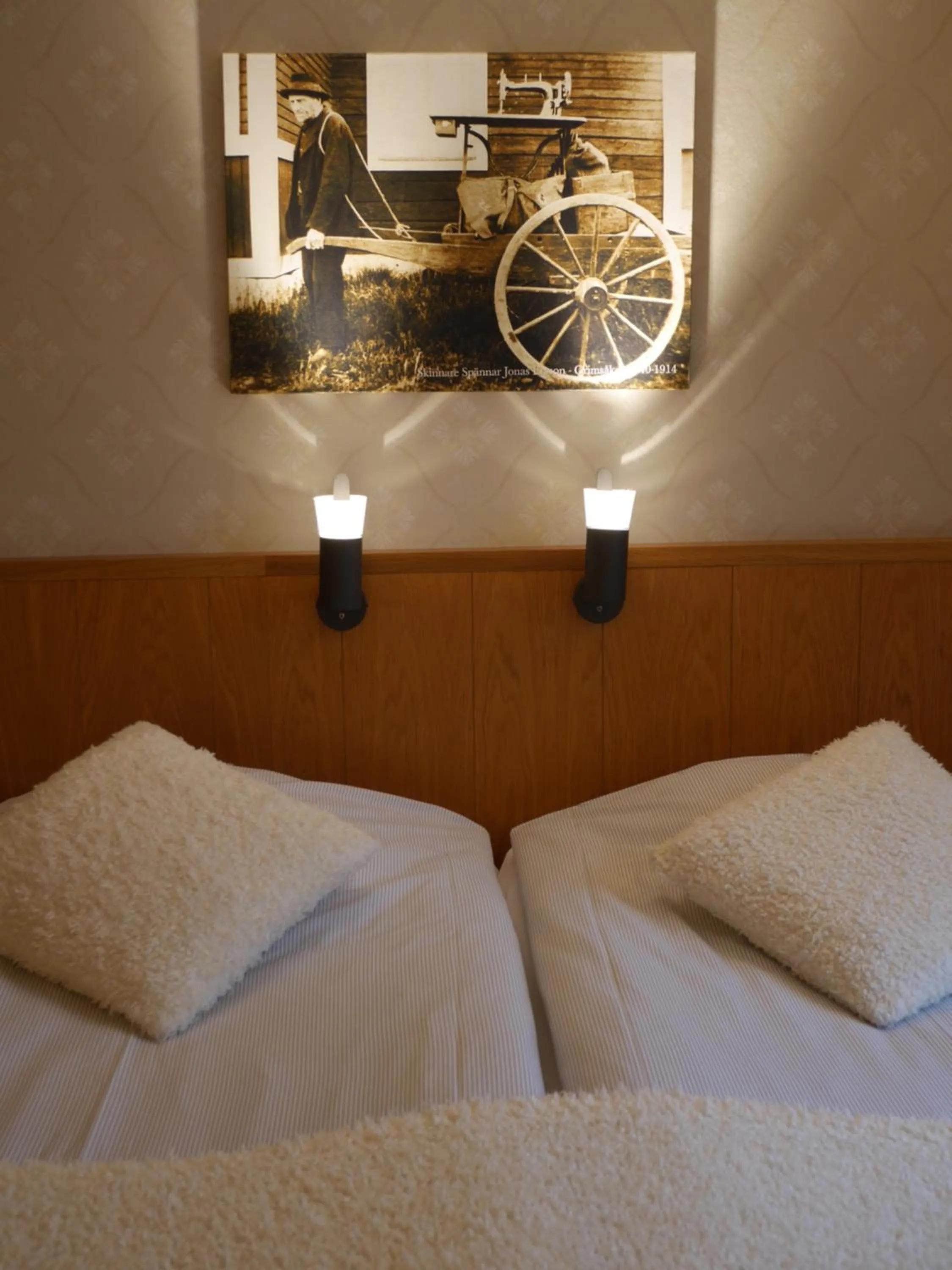 Bed in Sankt Olof Hotell & Krog