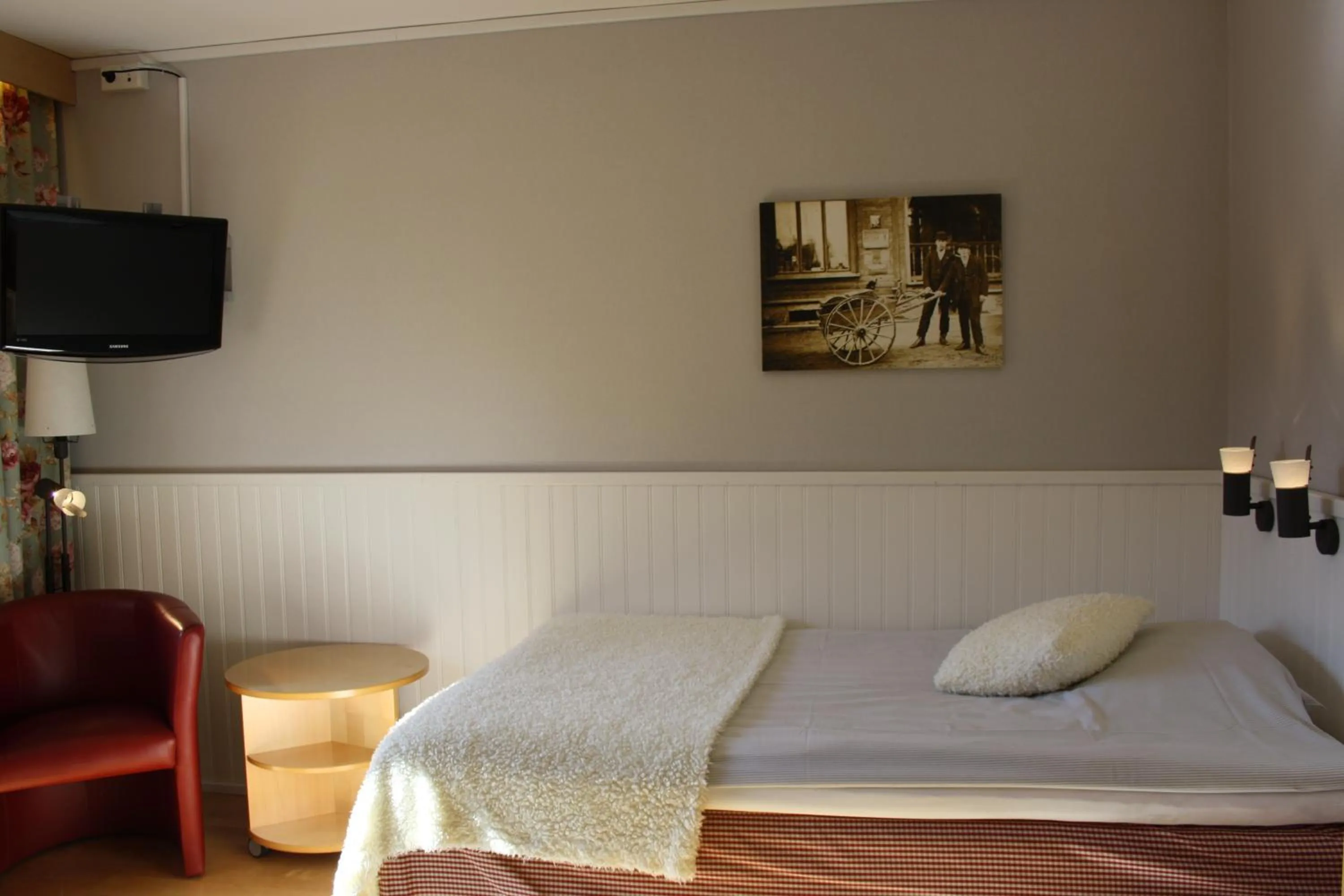 Bed in Sankt Olof Hotell & Krog