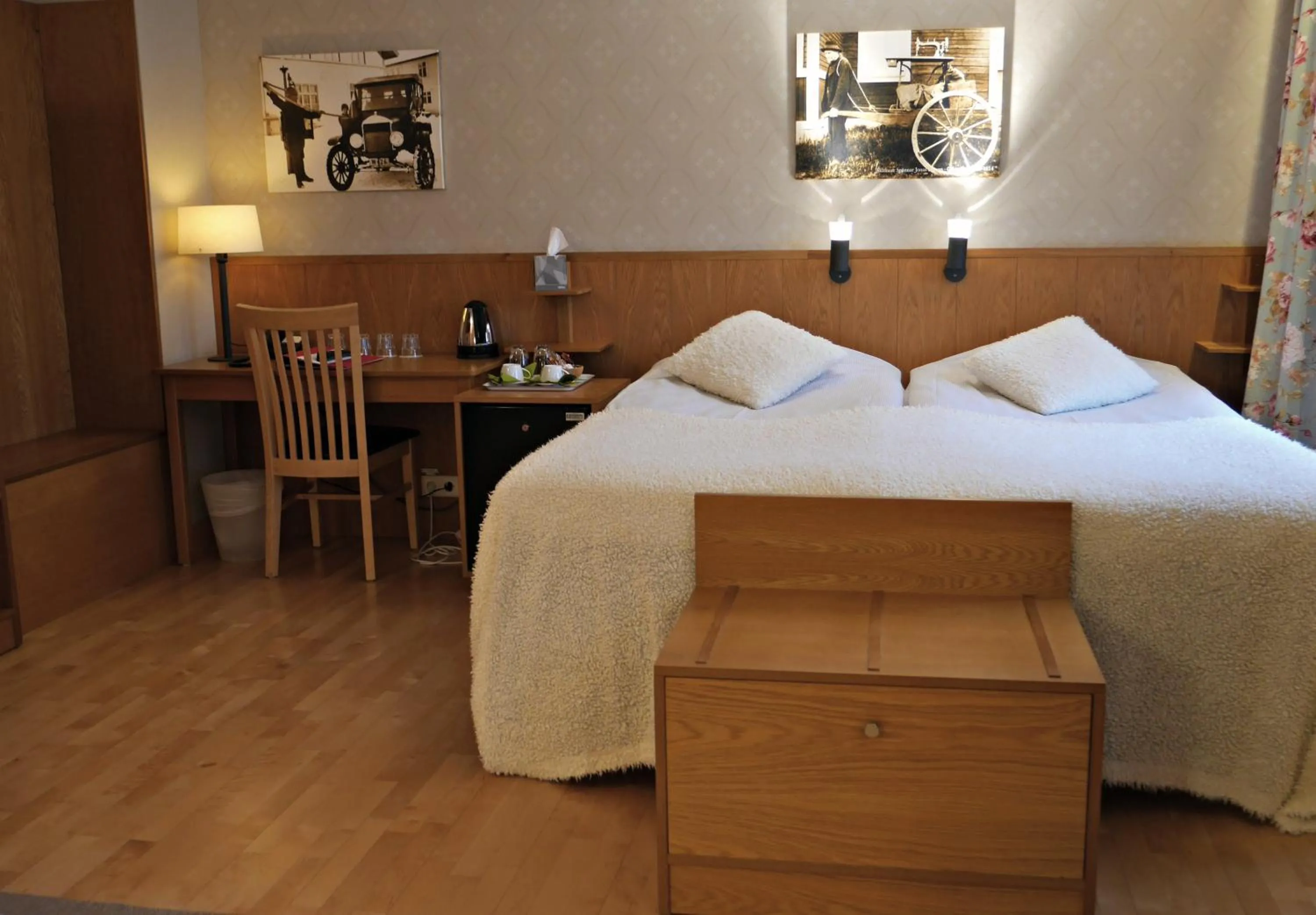 Bed in Sankt Olof Hotell & Krog