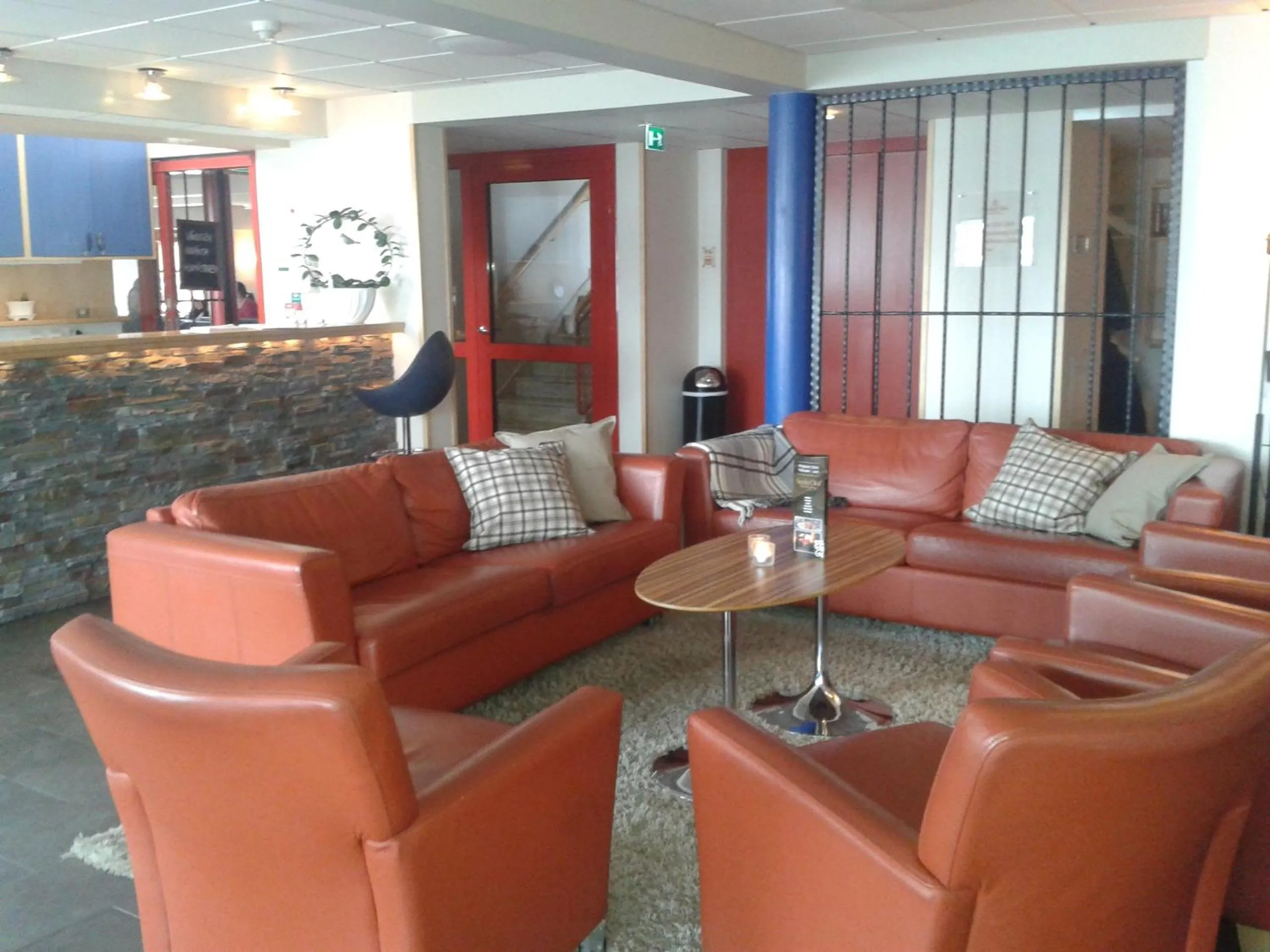 Lobby or reception in Sankt Olof Hotell & Krog