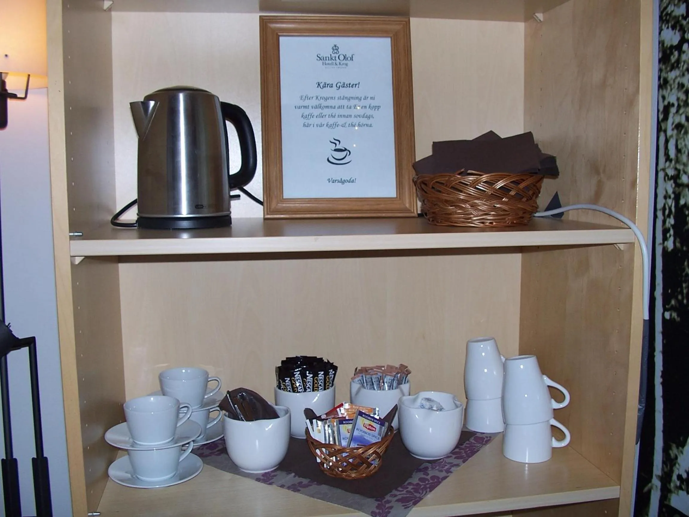 Coffee/tea facilities in Sankt Olof Hotell & Krog