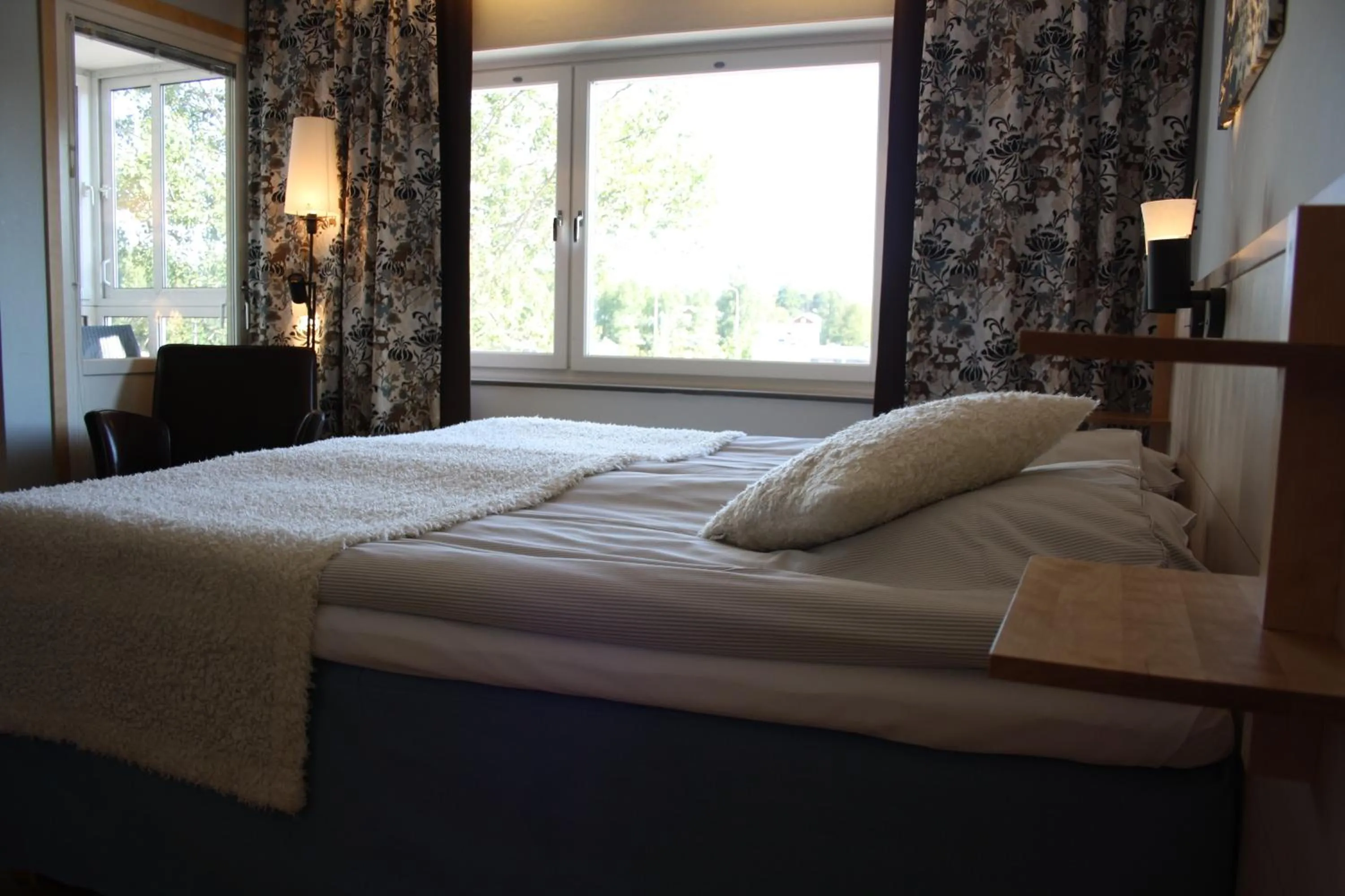 Bed in Sankt Olof Hotell & Krog
