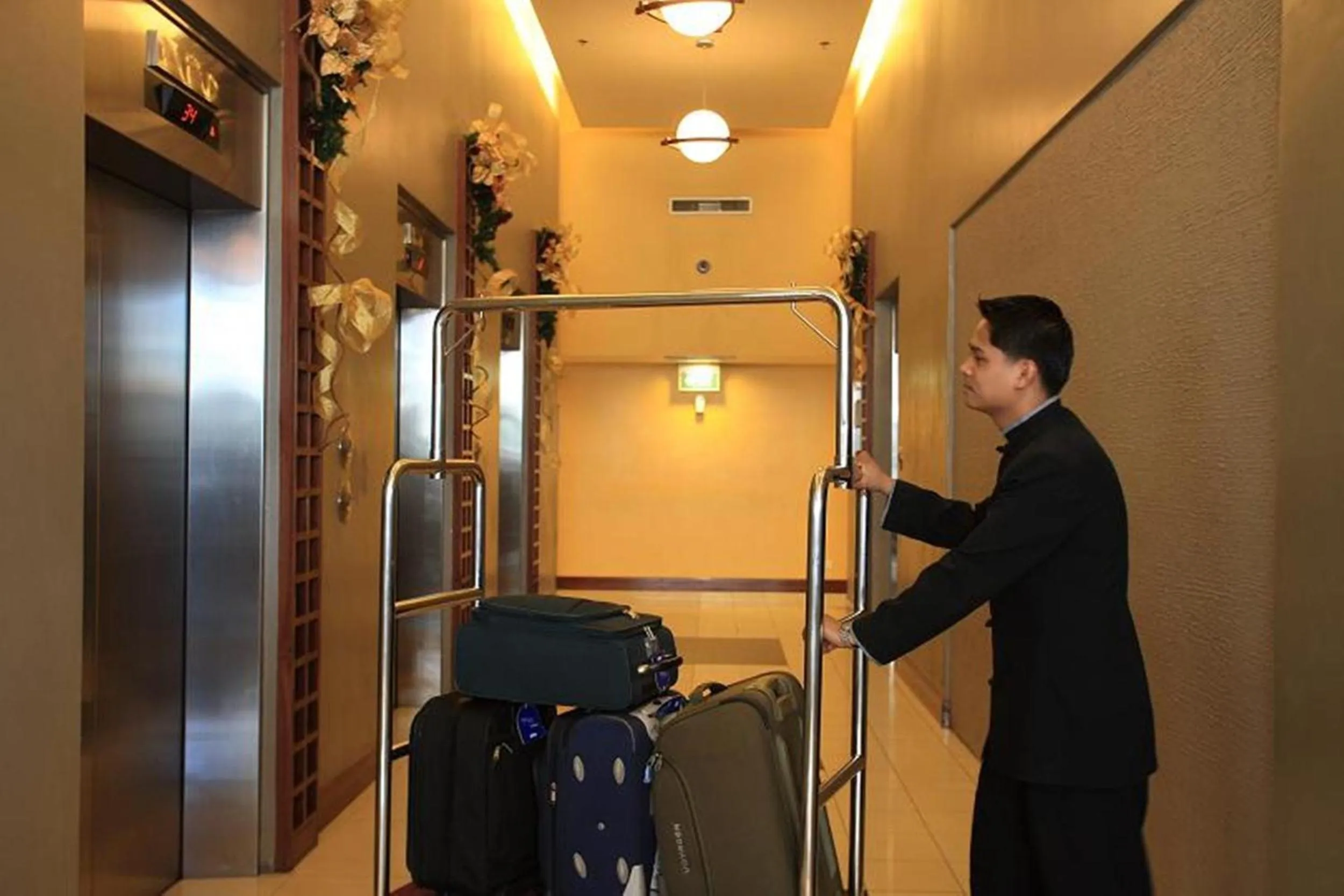 Staff in The Malayan Plaza Hotel