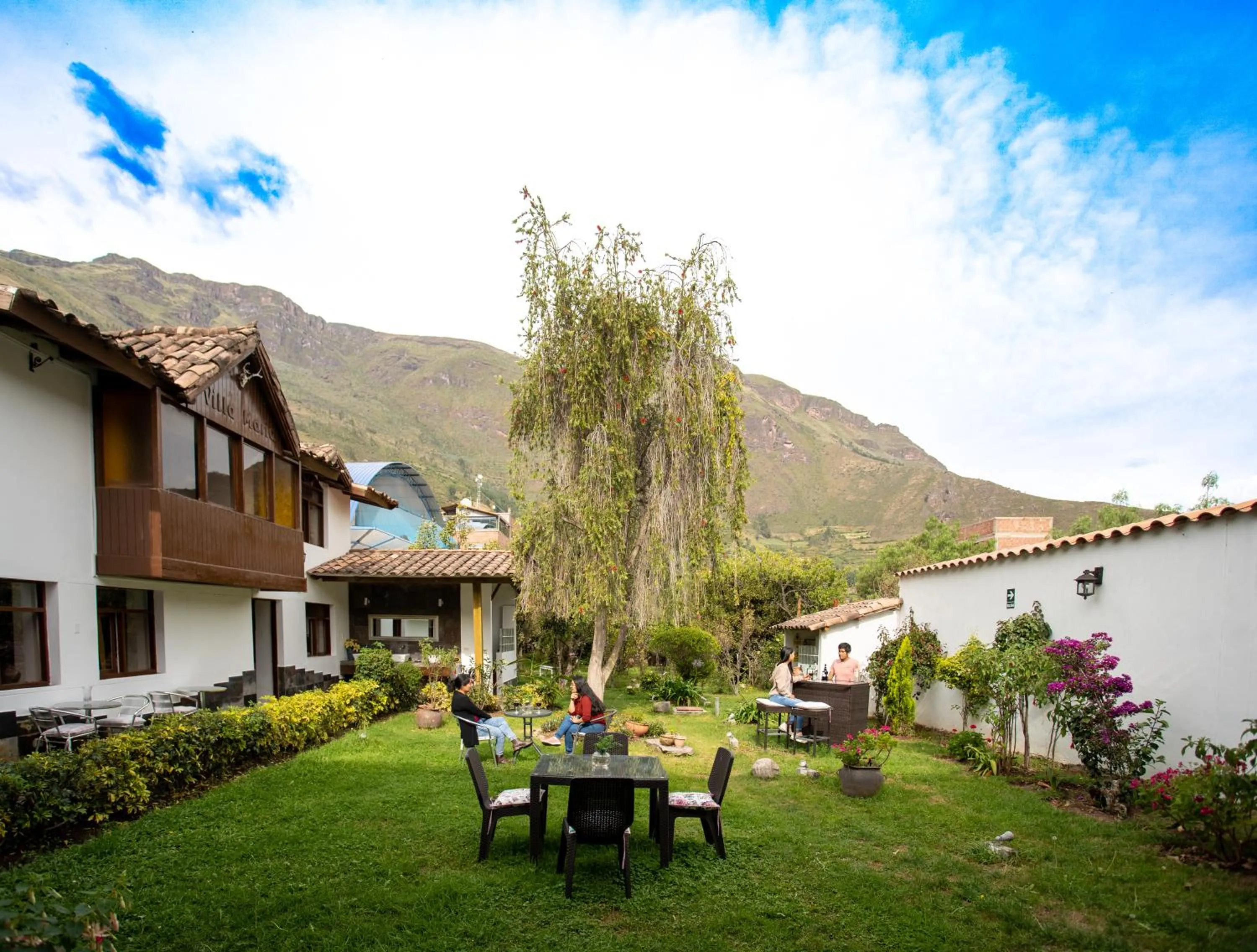 Patio, Garden in Hotel R House Valle Sagrado Collection
