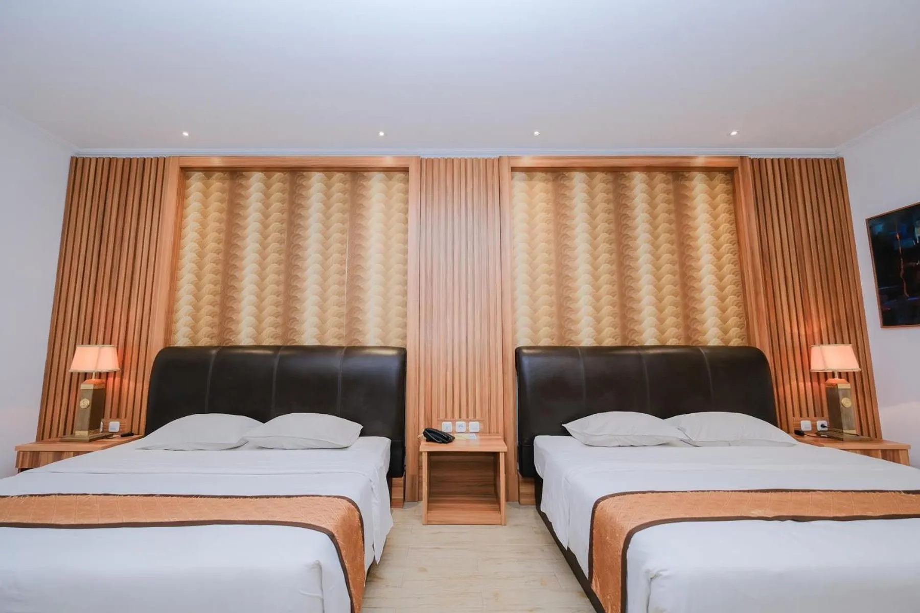 Bedroom, Bed in The Grand Palace Hotel Yogyakarta