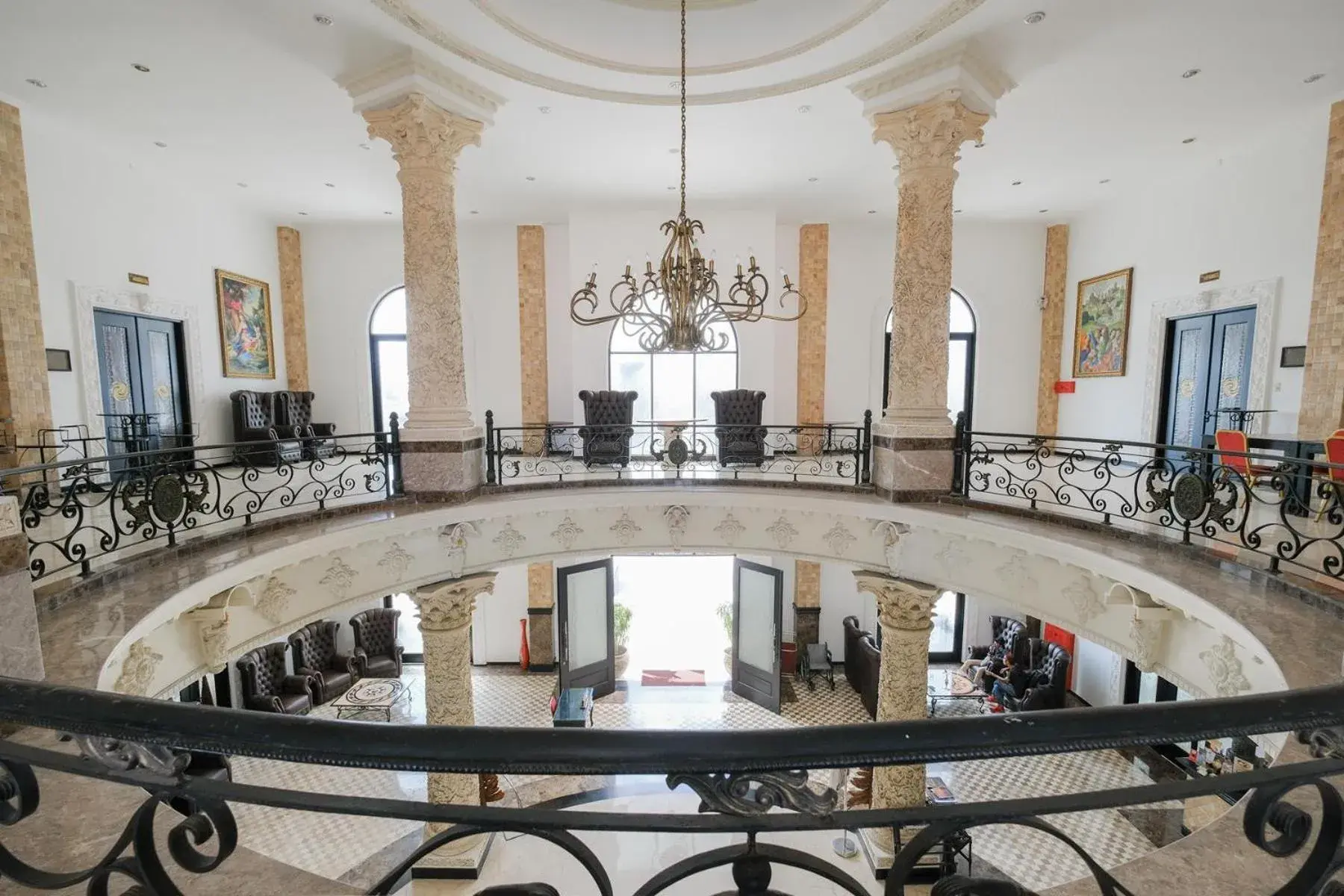 Lobby or reception in The Grand Palace Hotel Yogyakarta