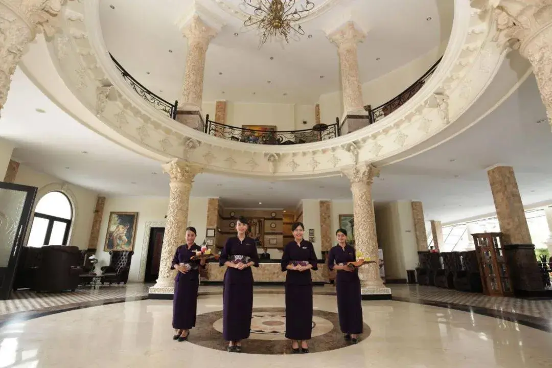 Lobby or reception, Lobby/Reception in The Grand Palace Hotel Yogyakarta