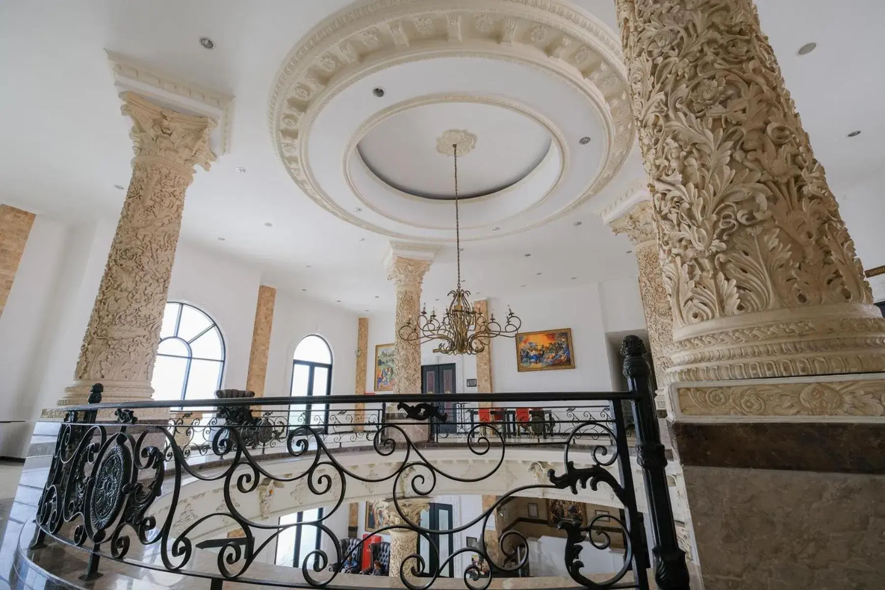 Lobby or reception in The Grand Palace Hotel Yogyakarta