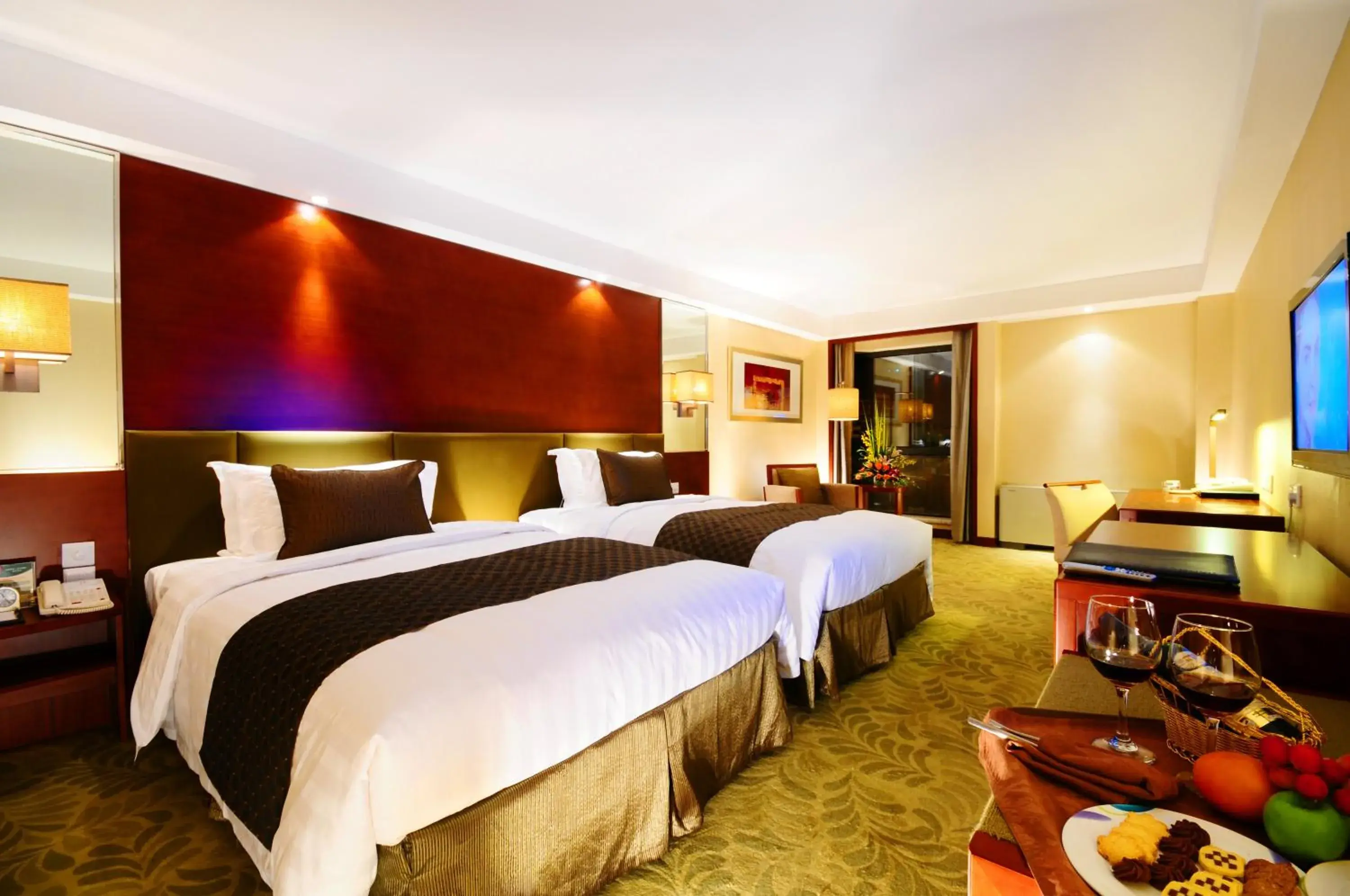 Superior Twin Room in Jianguo Hotel Xi'an Superior Twin Room in Jianguo Hotel Xi'an