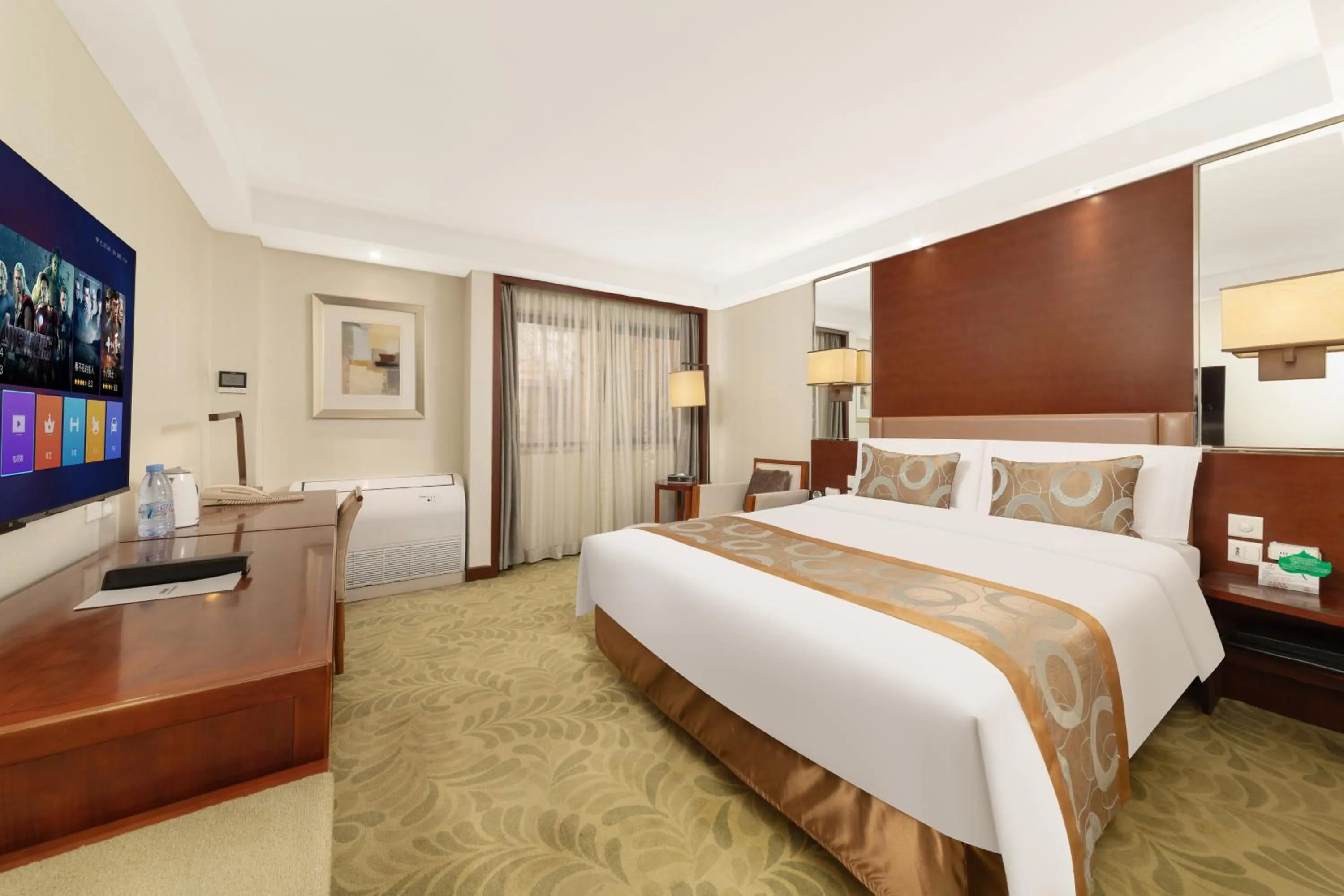 Bed in Jianguo Hotel Xi'an