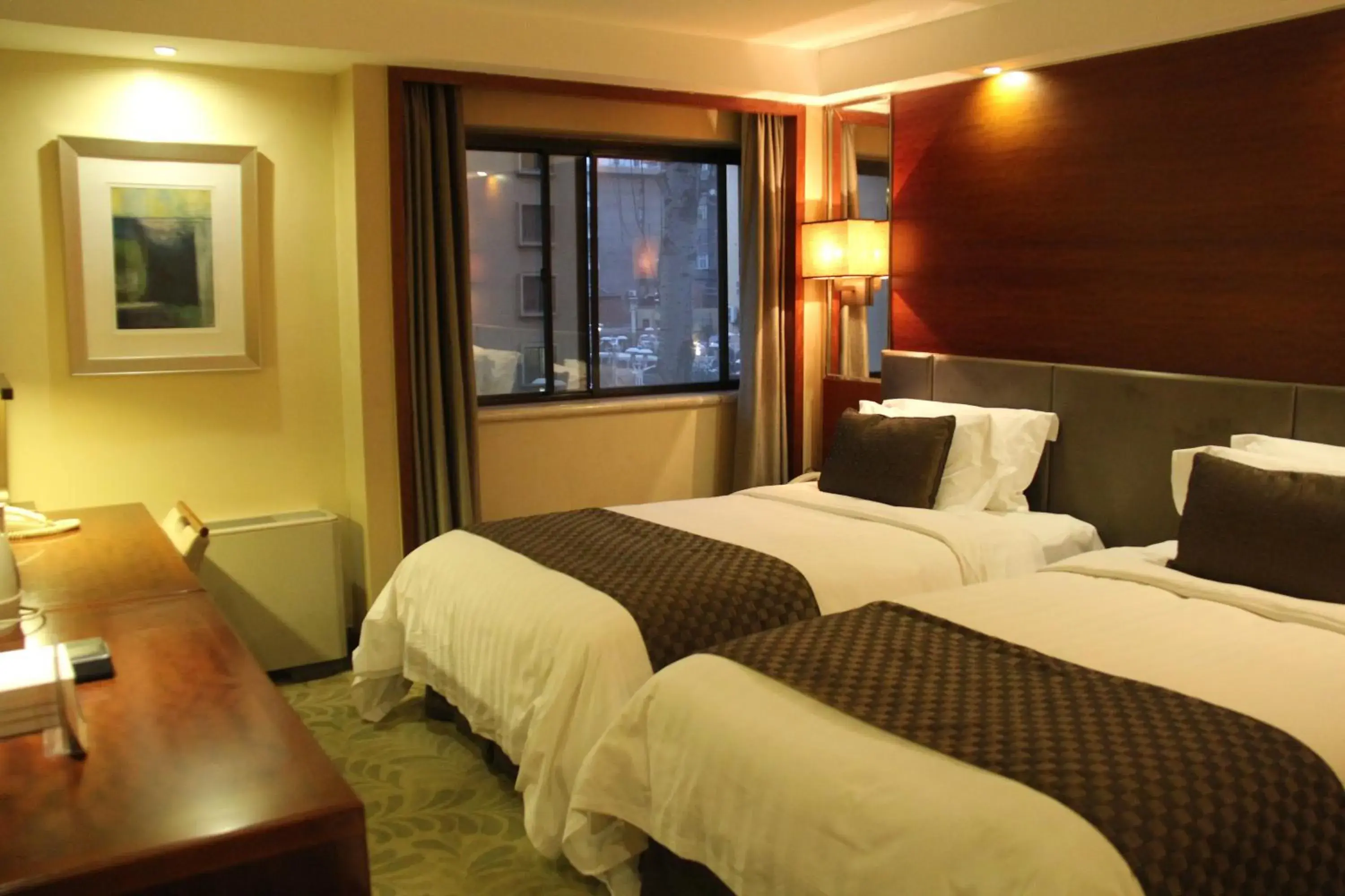 Bed in Jianguo Hotel Xi'an Bed in Jianguo Hotel Xi'an