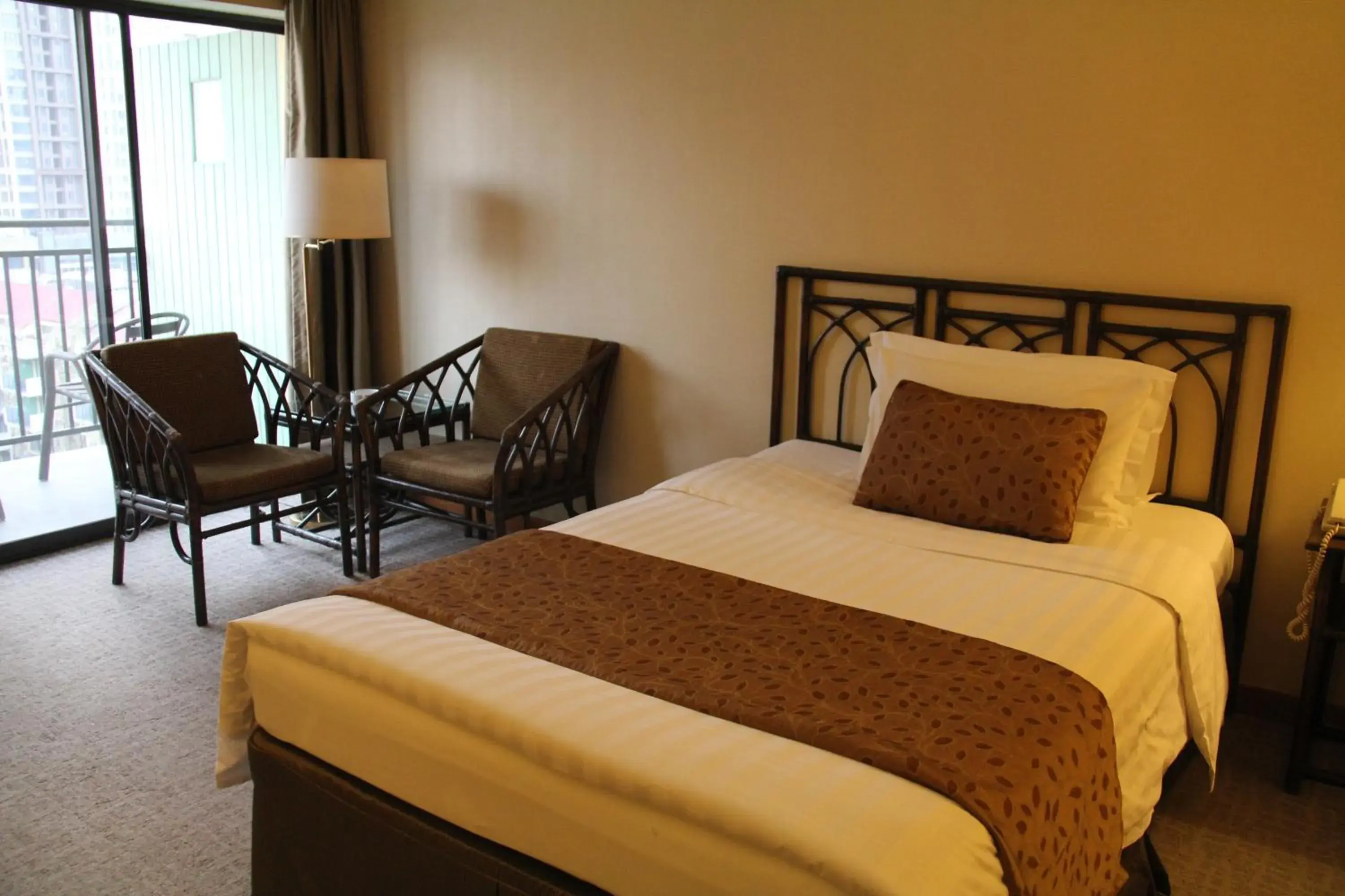 Bed in Jianguo Hotel Xi'an Bed in Jianguo Hotel Xi'an