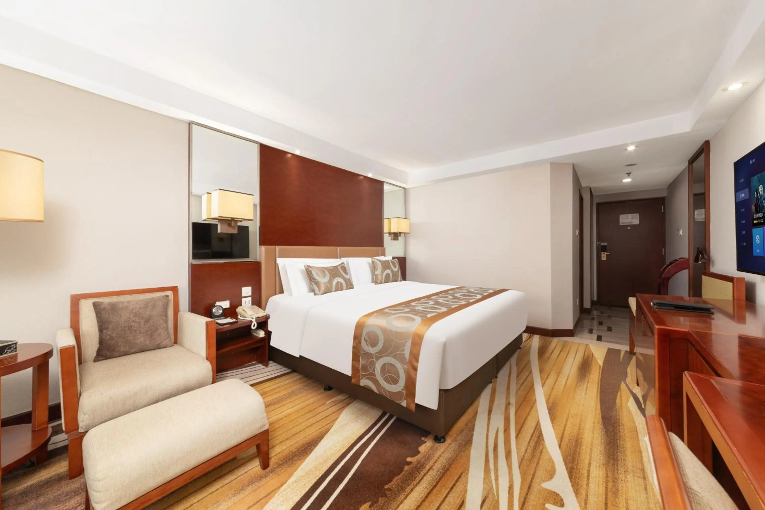 Bed in Jianguo Hotel Xi'an