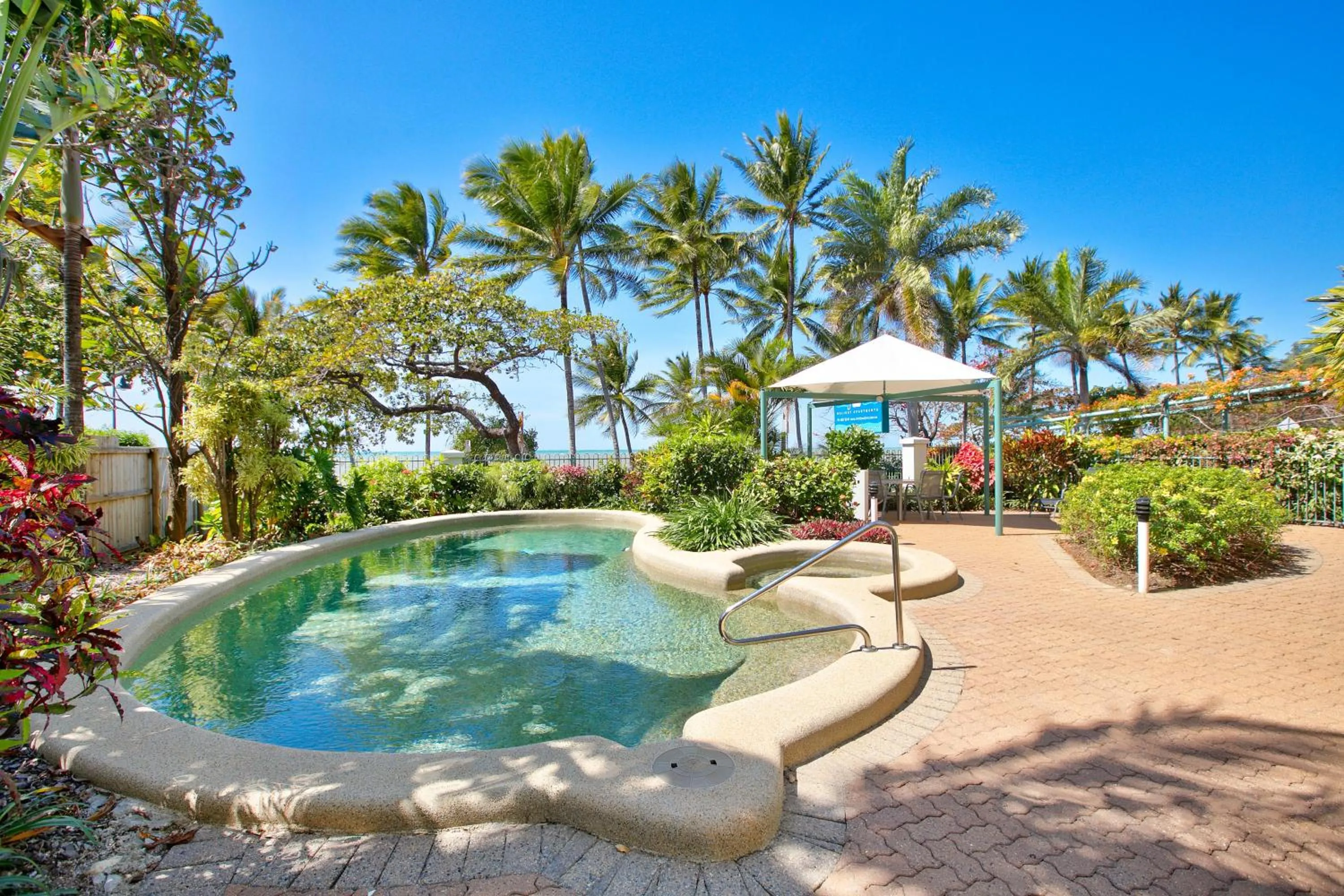 Swimming pool in Trinity Waters Boutique Beachfront