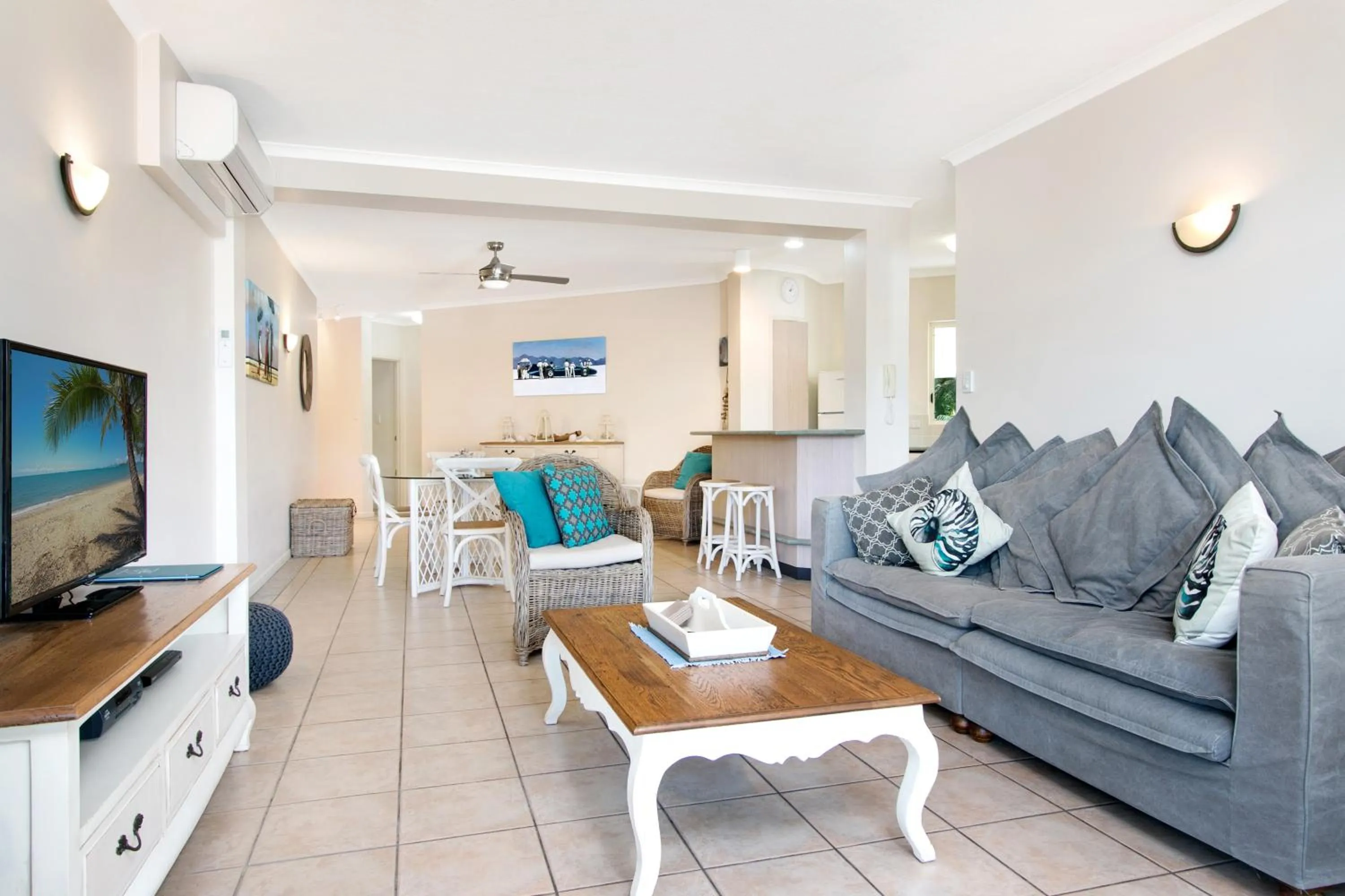 Kitchen or kitchenette in Trinity Waters Boutique Beachfront