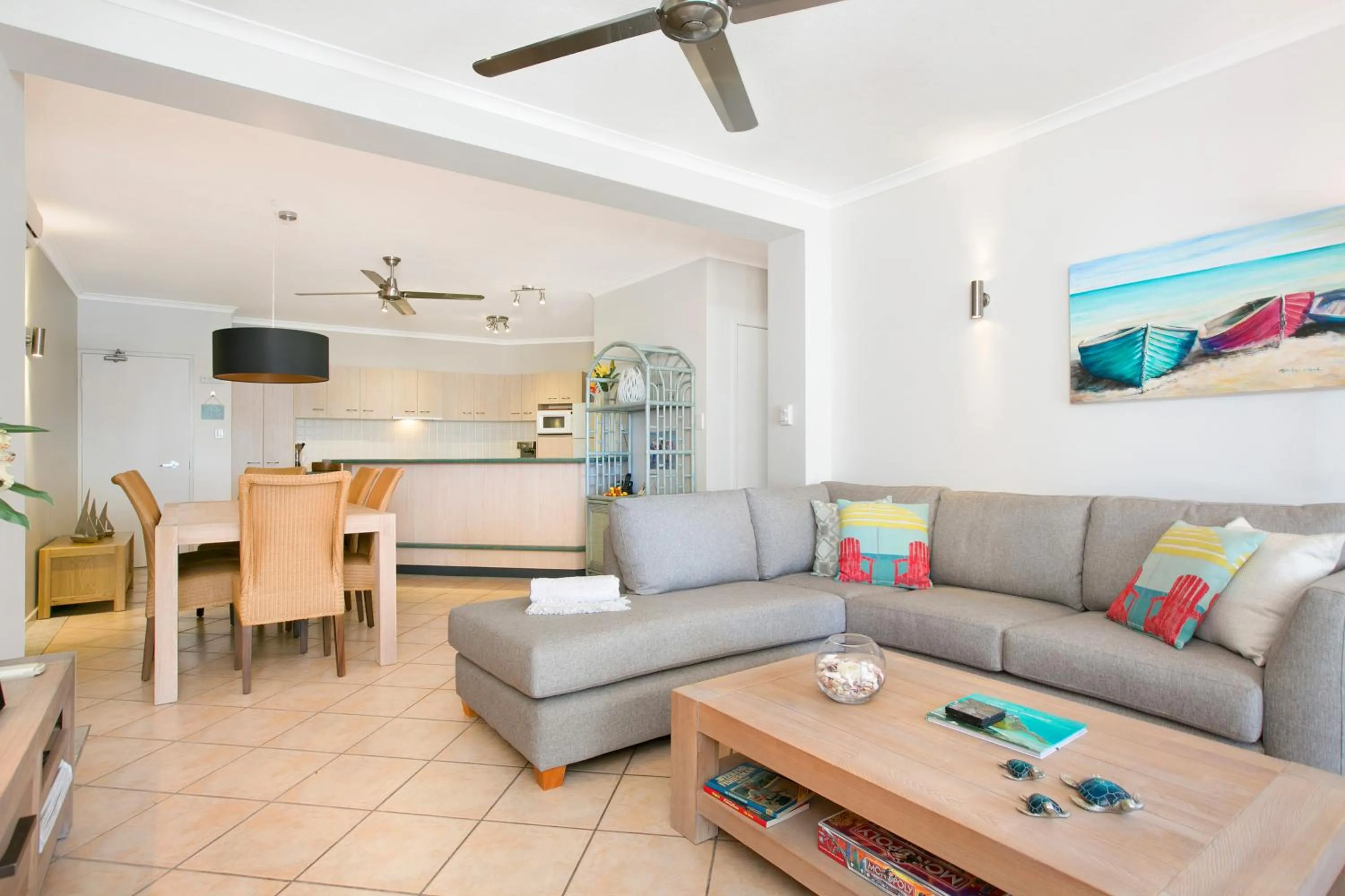 Kitchen or kitchenette in Trinity Waters Boutique Beachfront