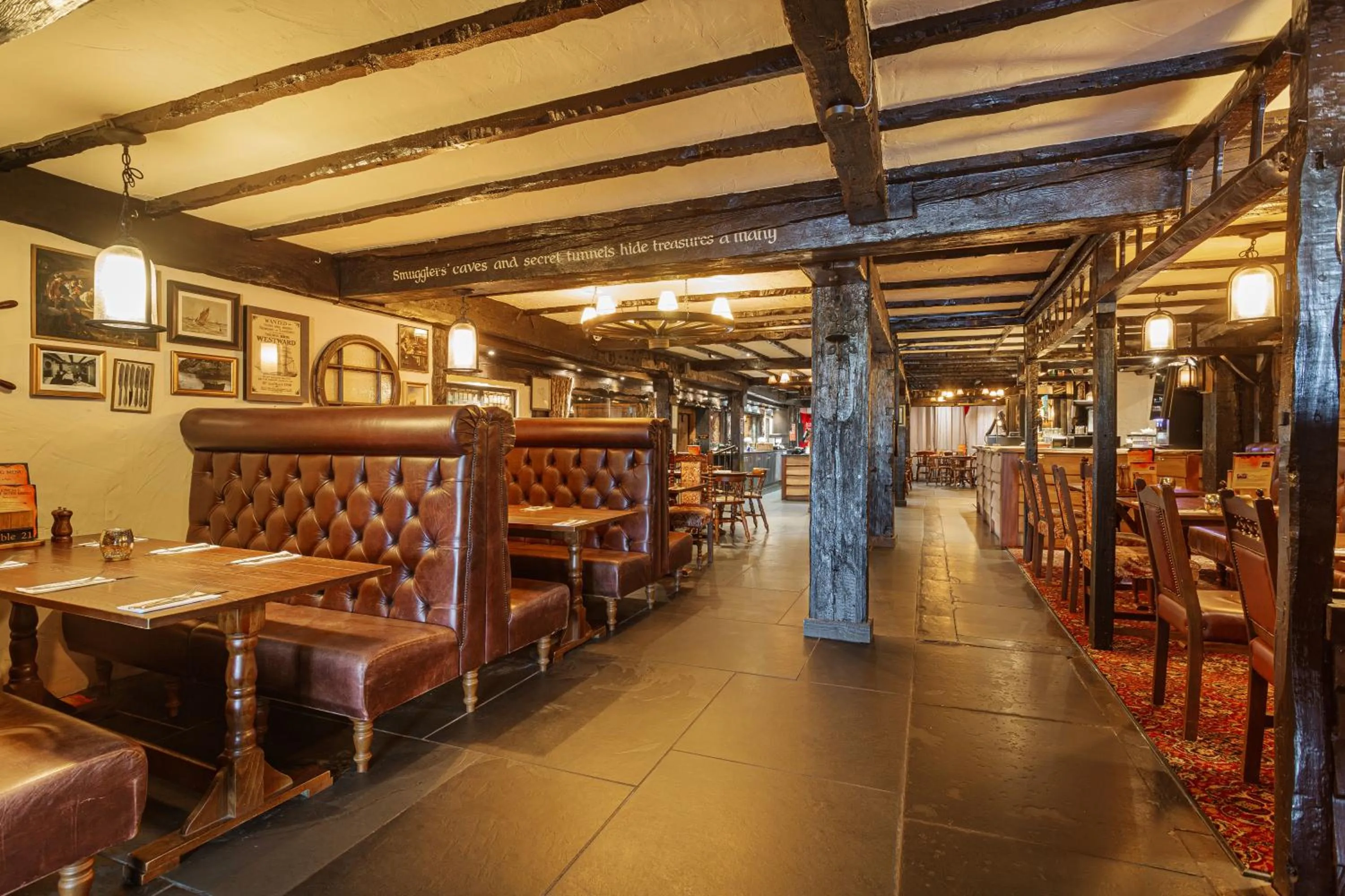 Restaurant/places to eat in The Jamaica Inn, Bodmin, Cornwall - The Coaching Inn Group