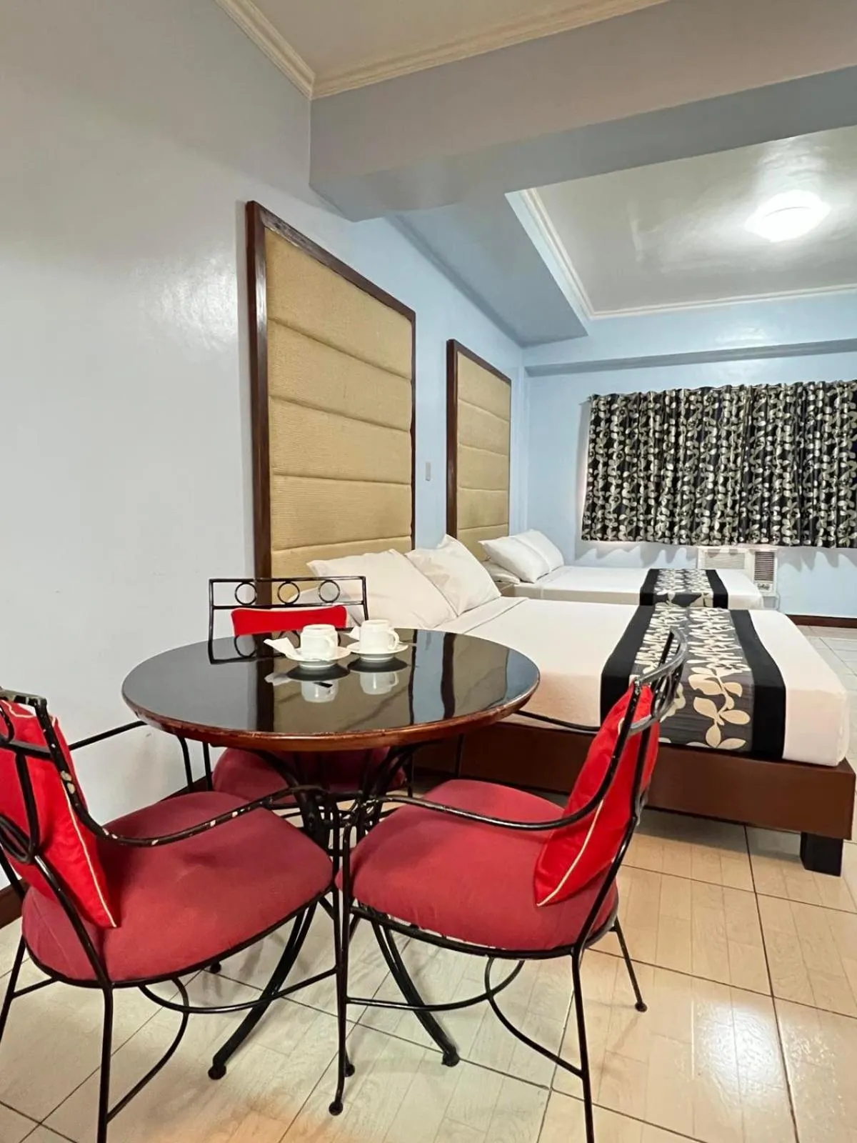 Bed in Jupiter Suites