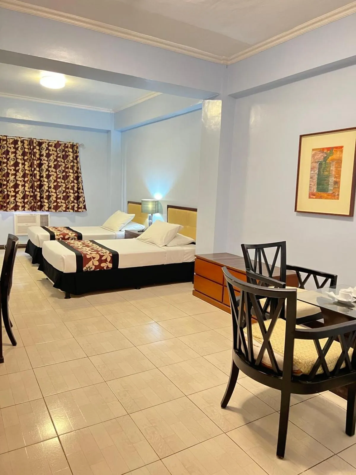 Bed in Jupiter Suites