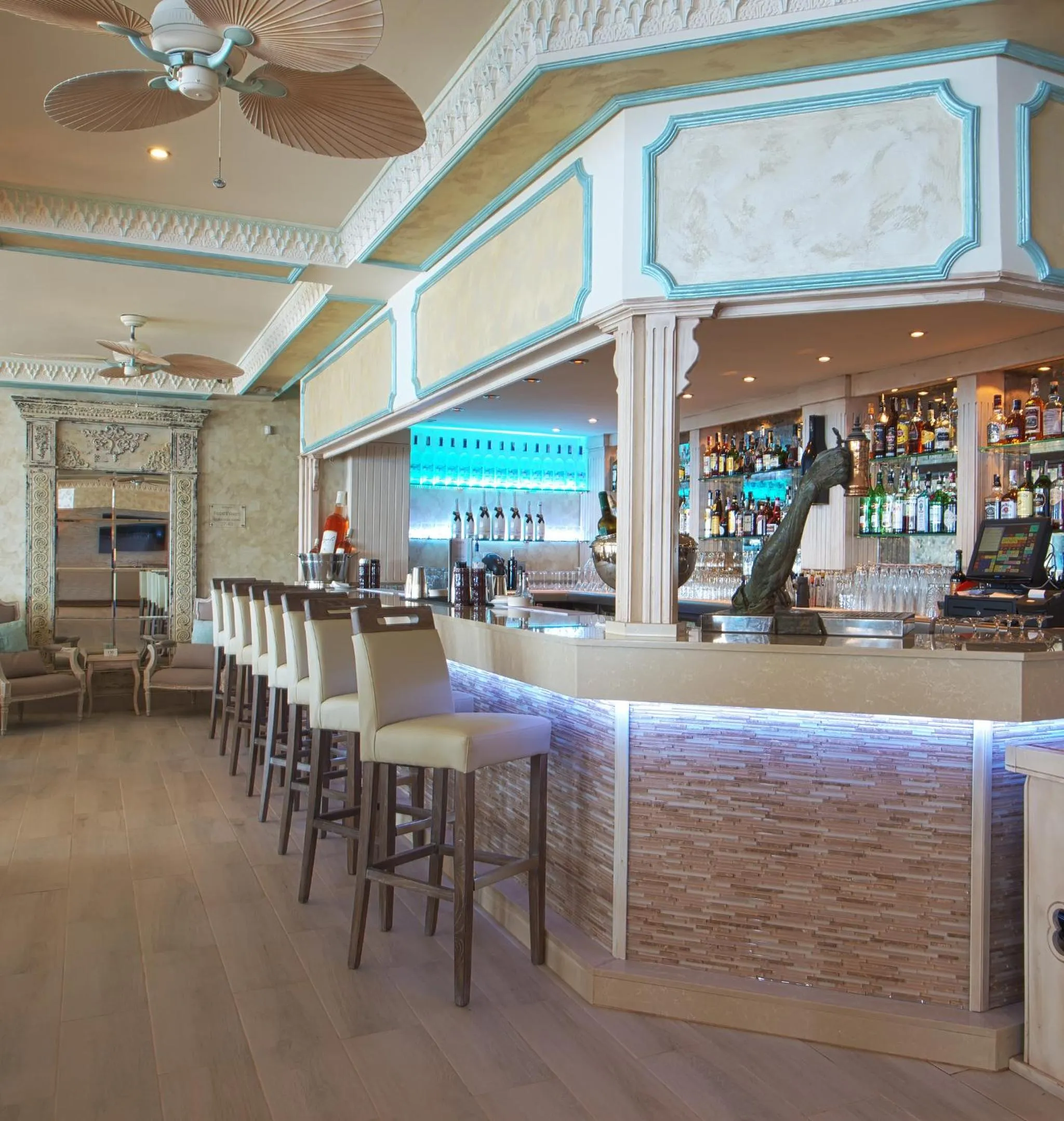 Lounge or bar in El Oceano Beach Hotel Adults only recommended