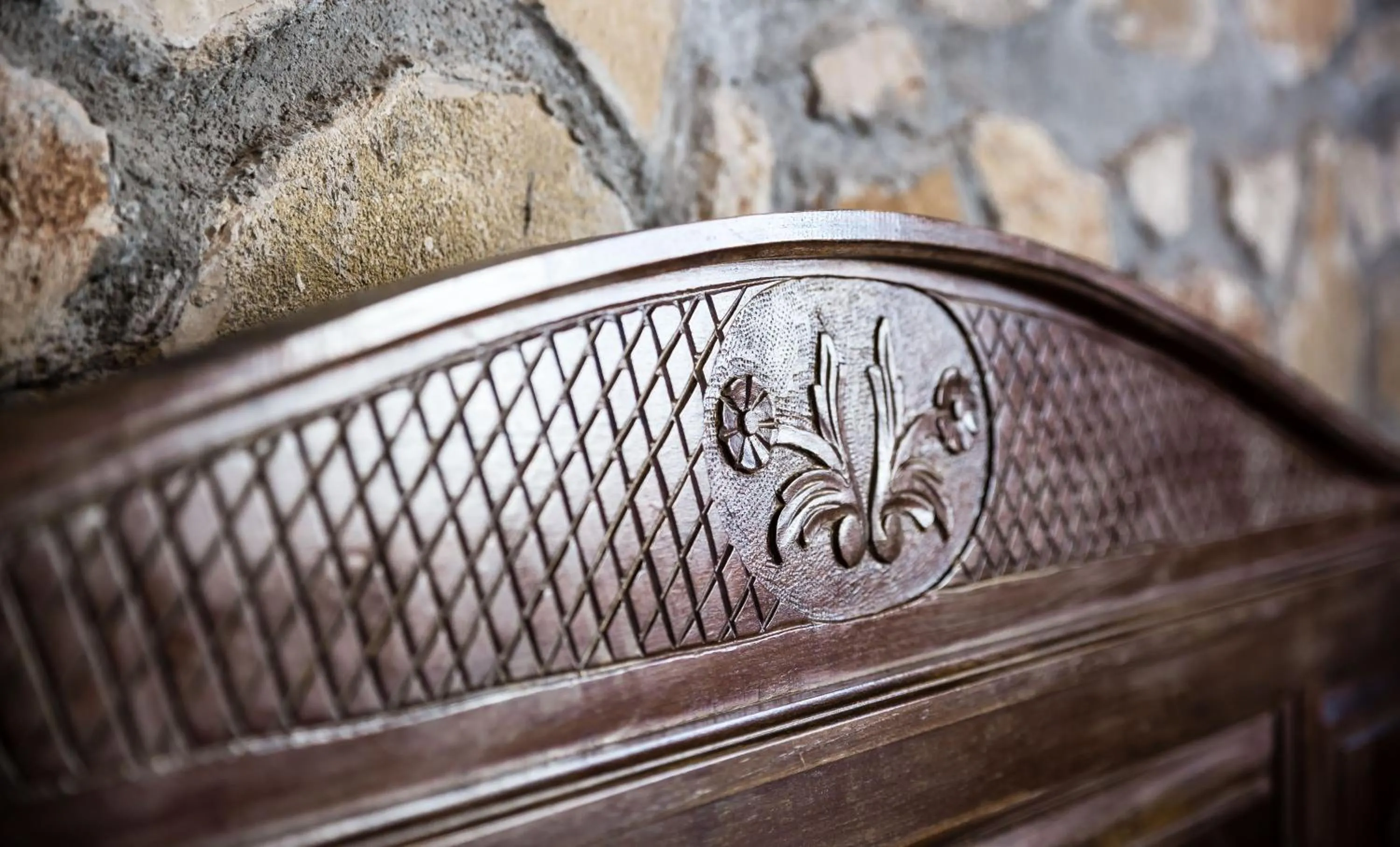 Bed in Klymeni Traditional Homes