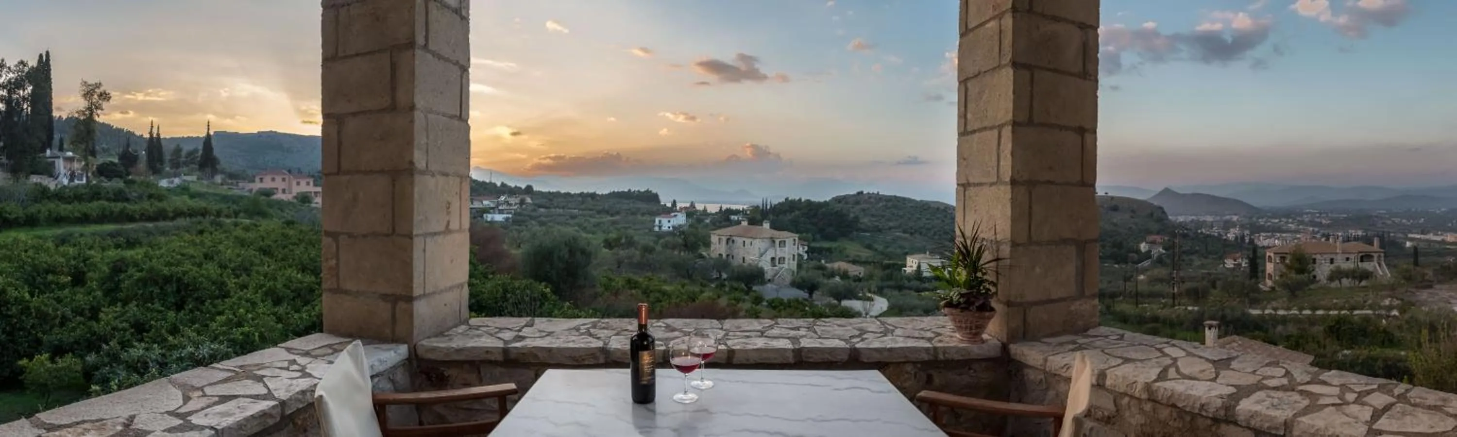 Patio in Klymeni Traditional Homes