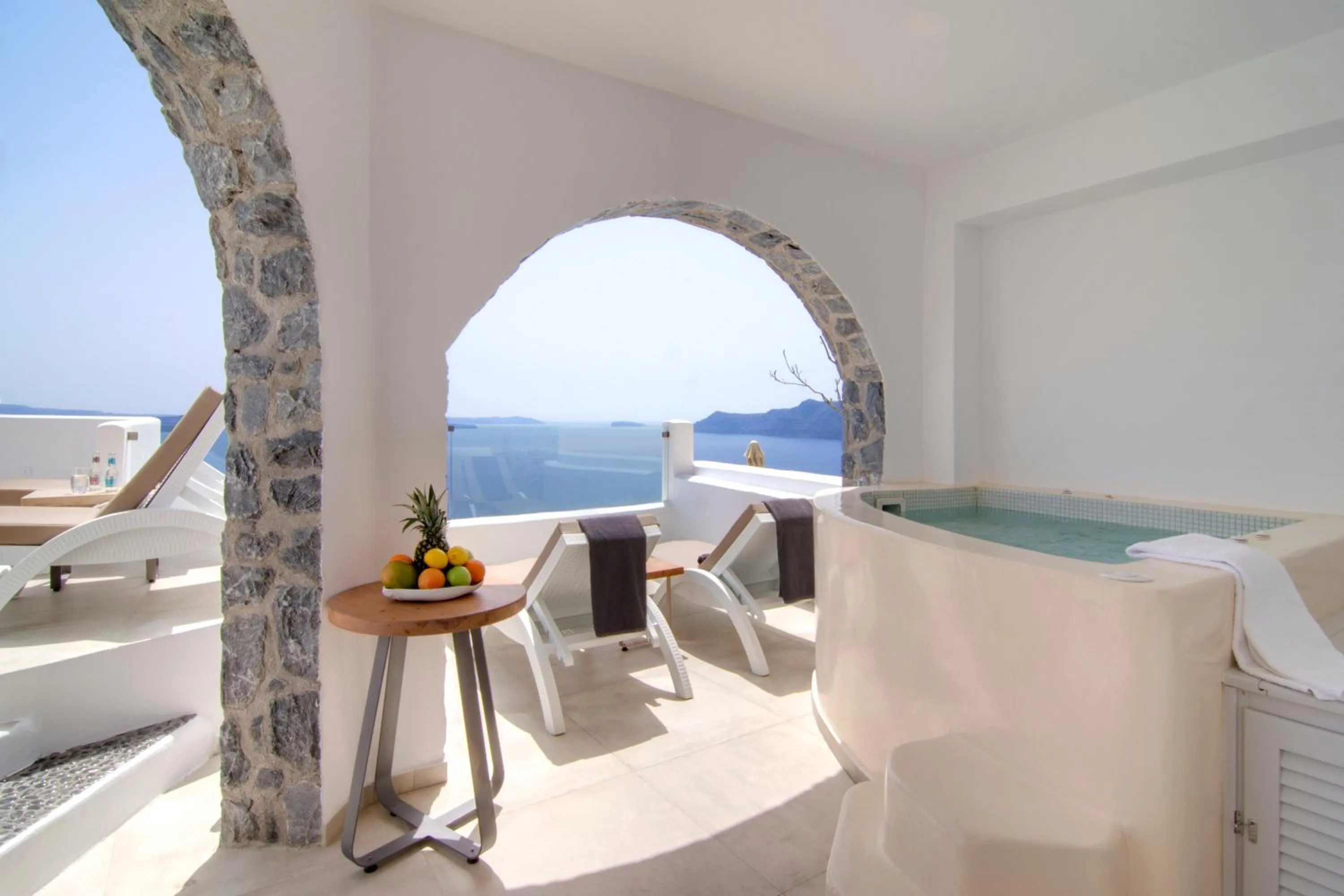 Sea view in Santorini Secret Premium