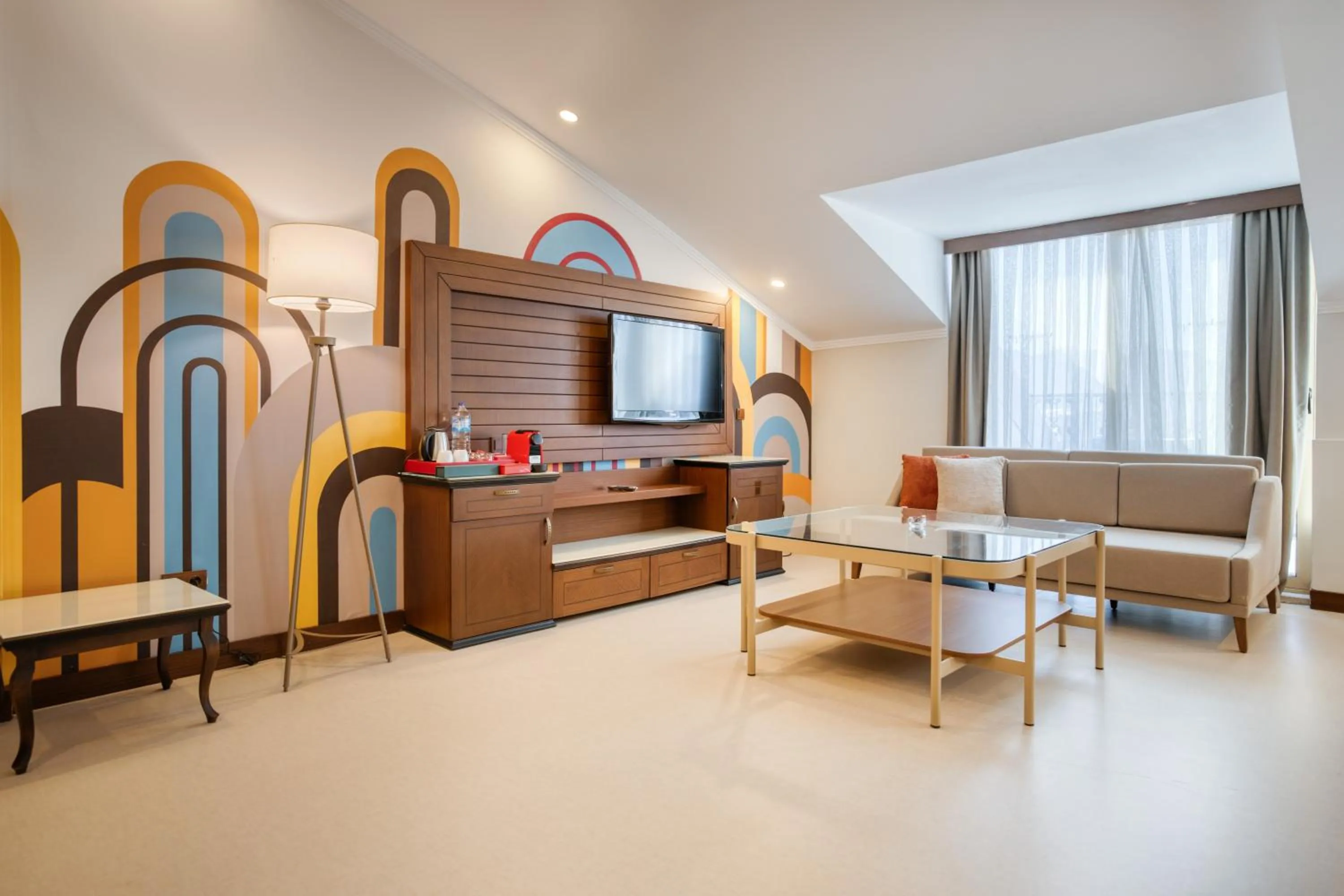 Living room in Megasaray Westbeach Antalya