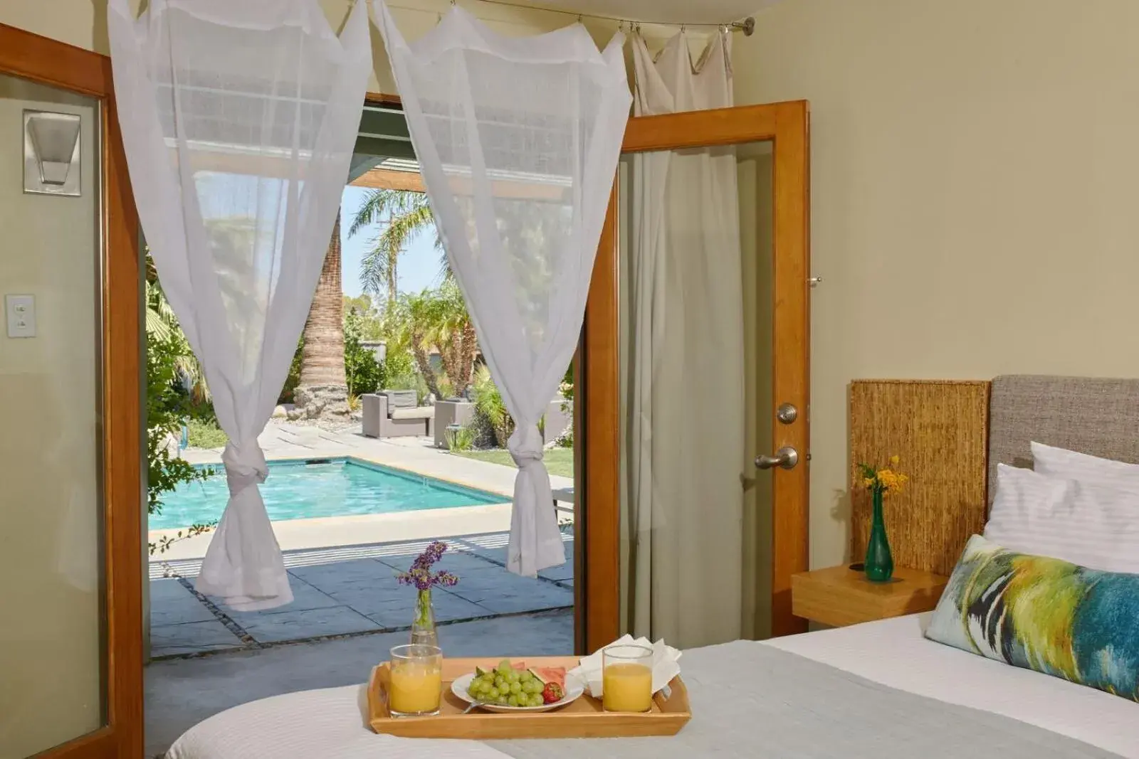Bed in The Spring Resort & Spa Bed in The Spring Resort & Spa