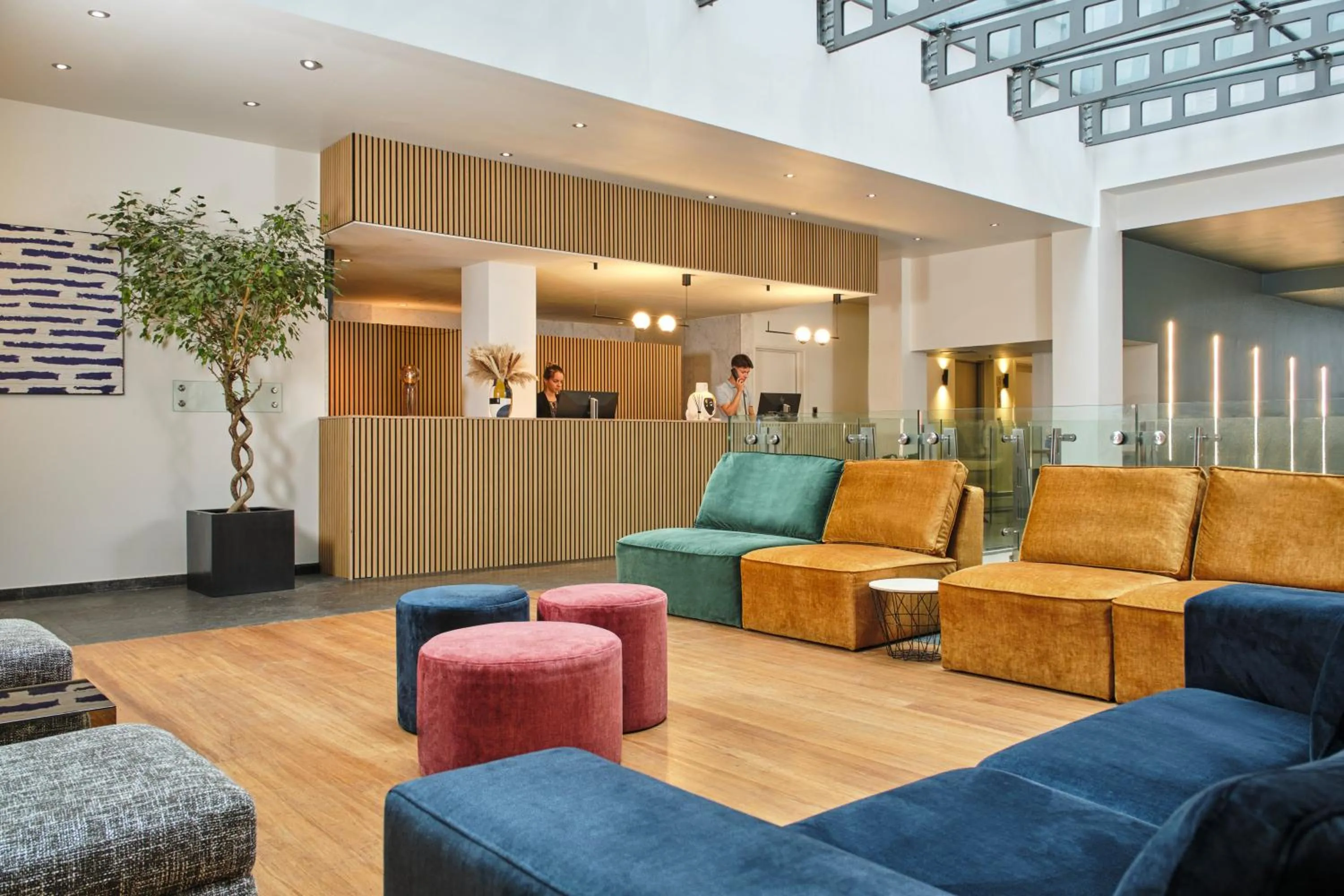 Seating area in Hôtel Aqua by HappyCulture