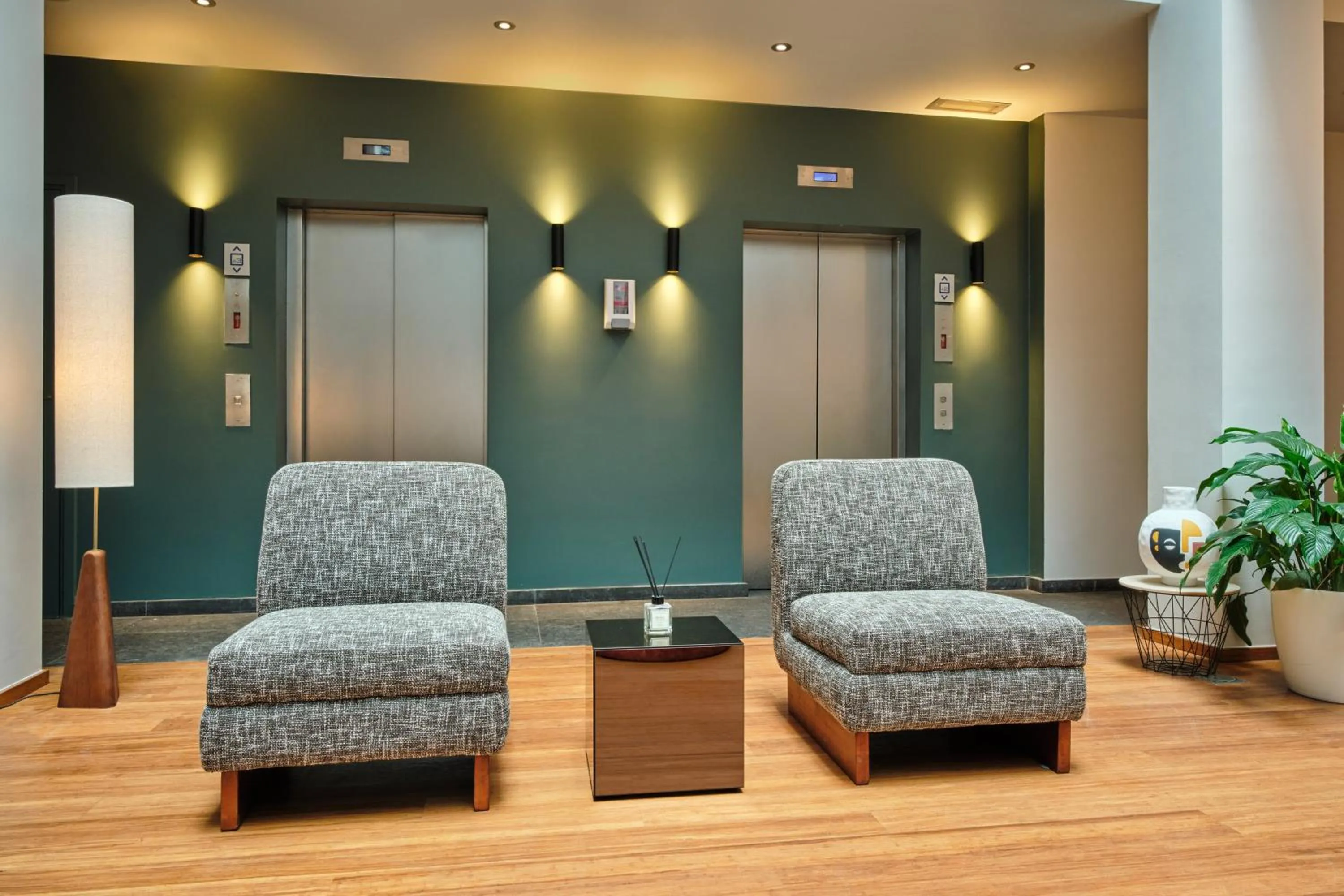 Seating area in Hôtel Aqua by HappyCulture