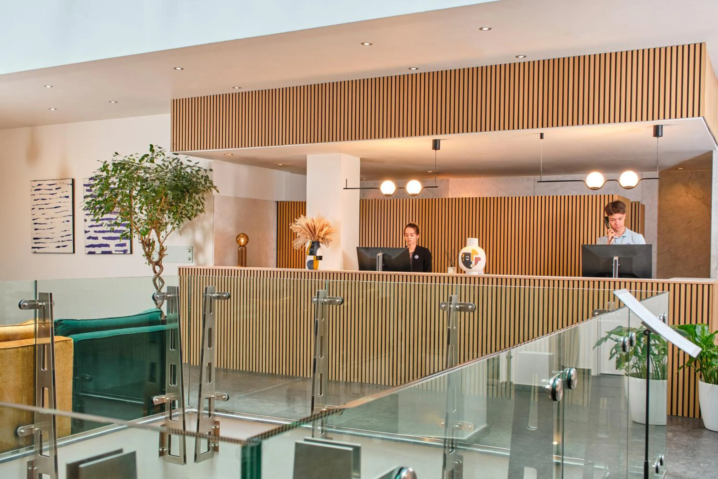 Lobby or reception in Hôtel Aqua by HappyCulture