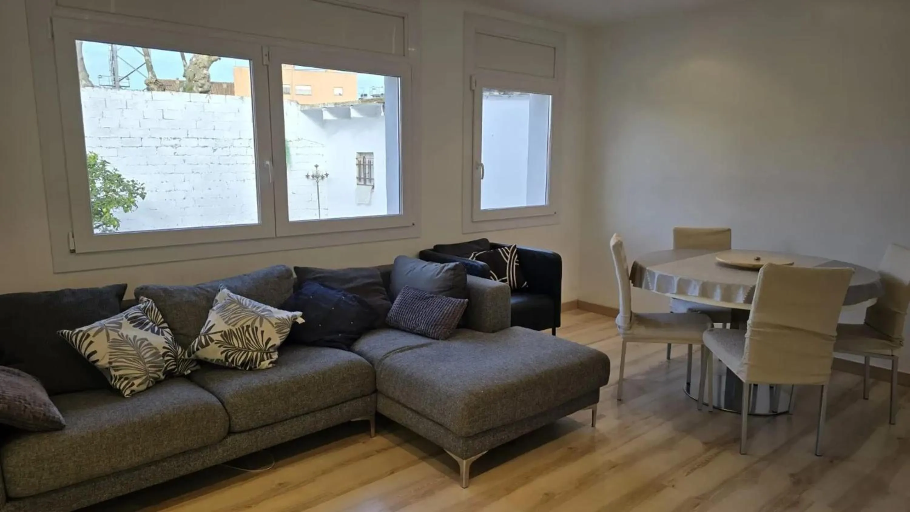 Living room in Charming House in Palamós near Beaches