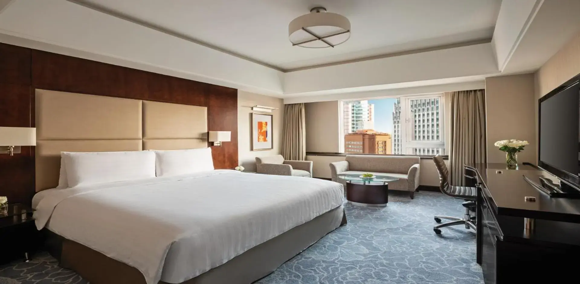 Photo of the whole room, Bed in Shangri-La Changchun Photo of the whole room, Bed in Shangri-La Changchun