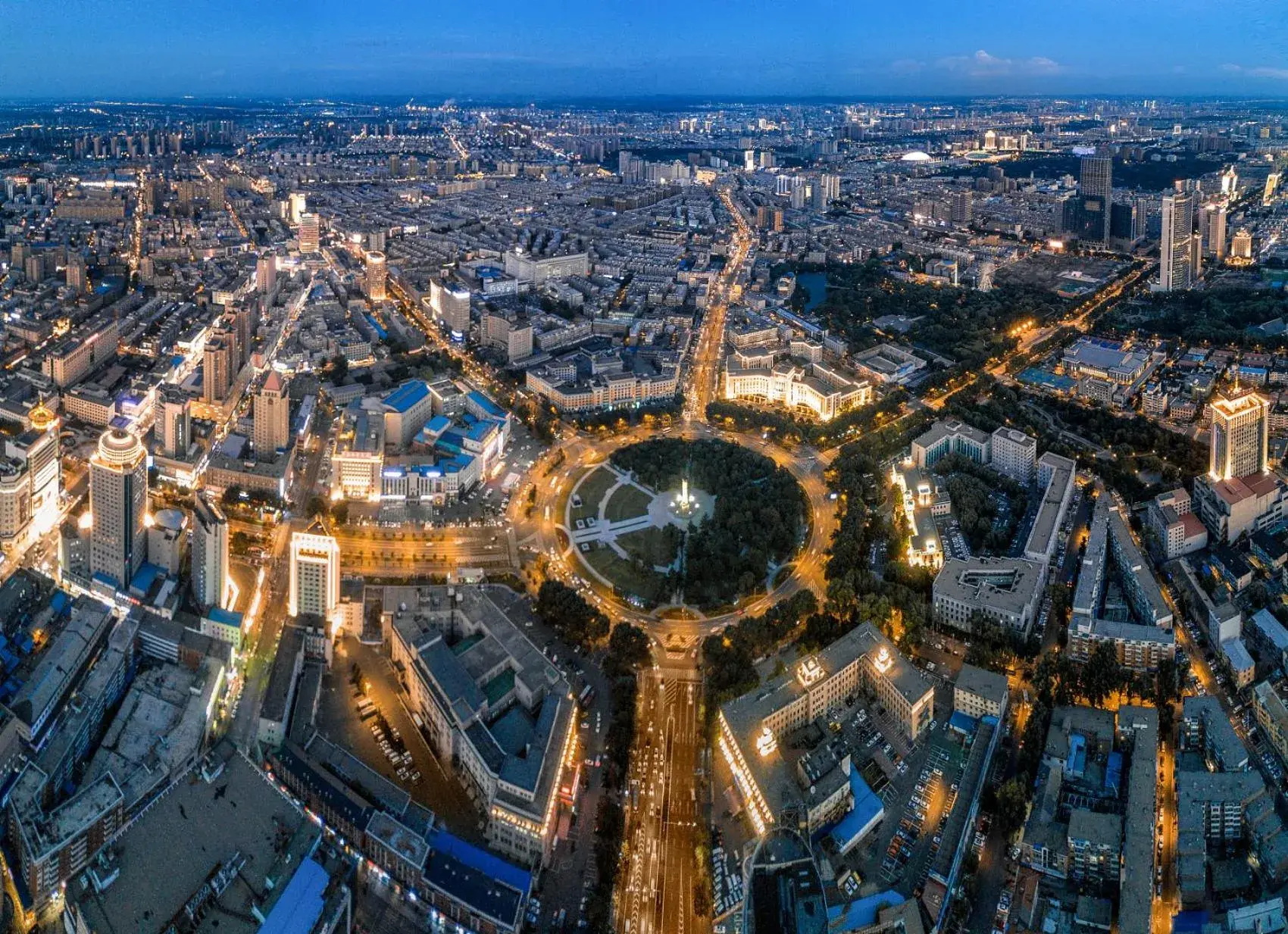 City view in Shangri-La Changchun City view in Shangri-La Changchun