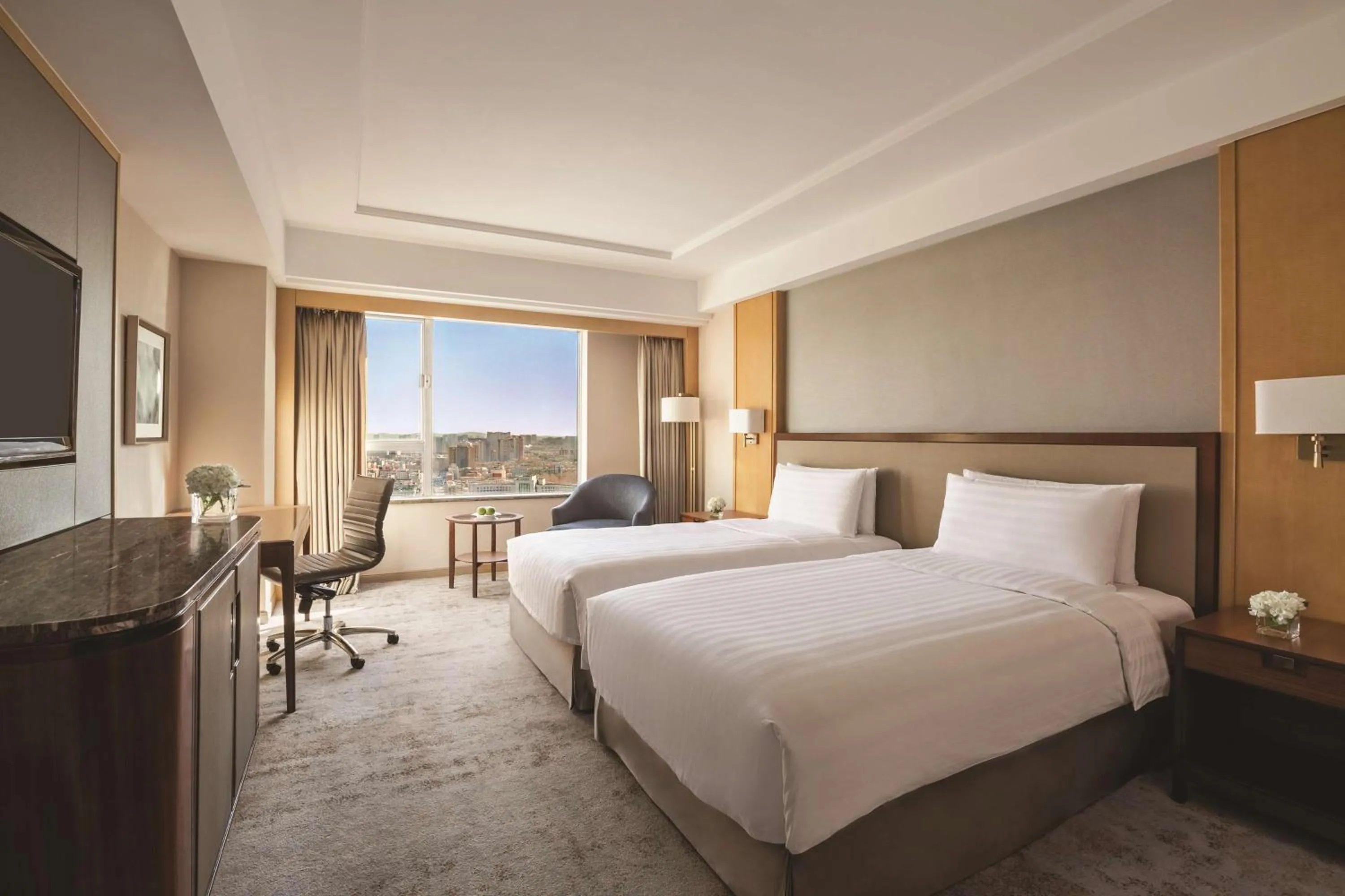 Lounge or bar, Bed in Shangri-La Changchun