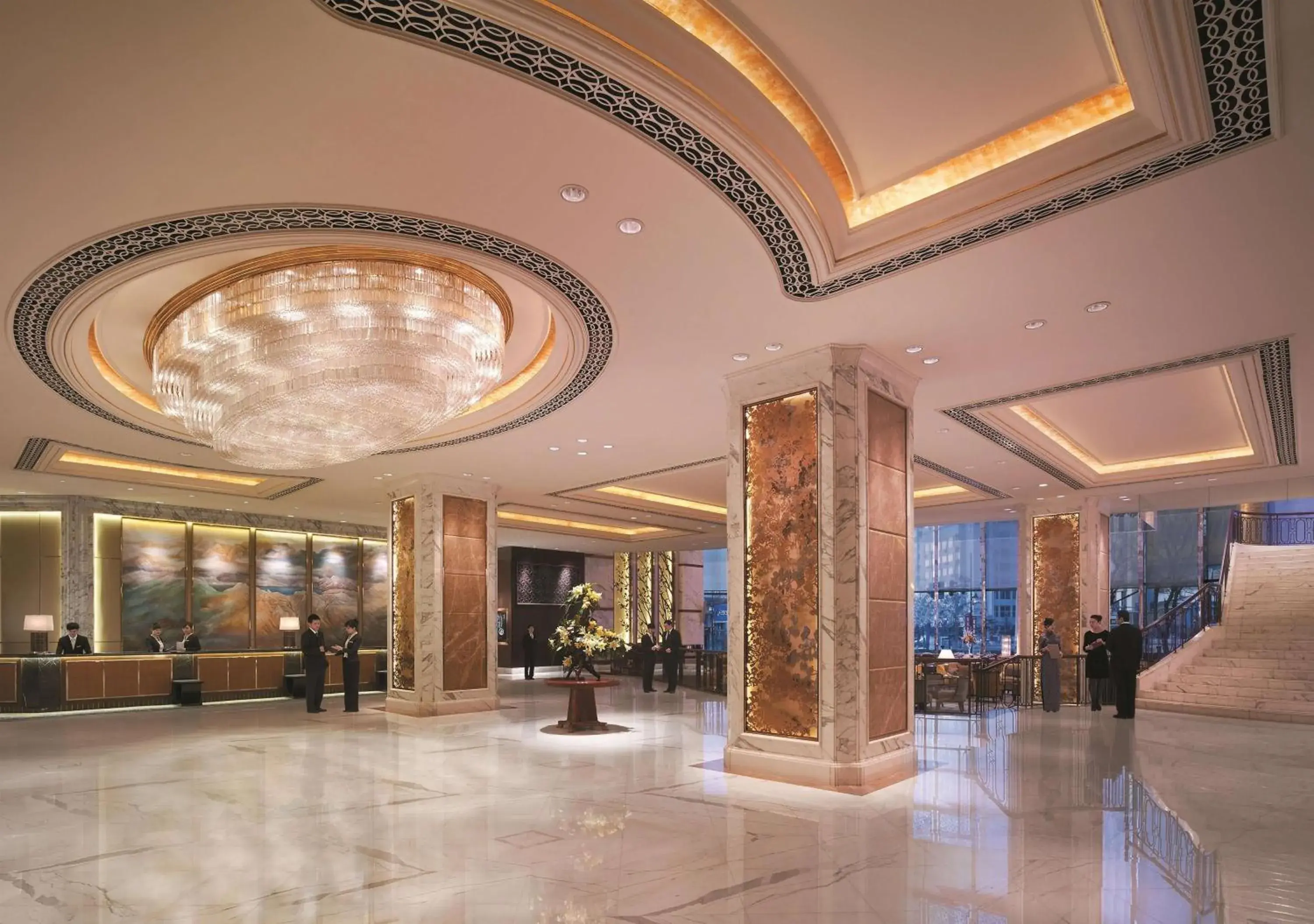 Lobby or reception in Shangri-La Changchun Lobby or reception in Shangri-La Changchun
