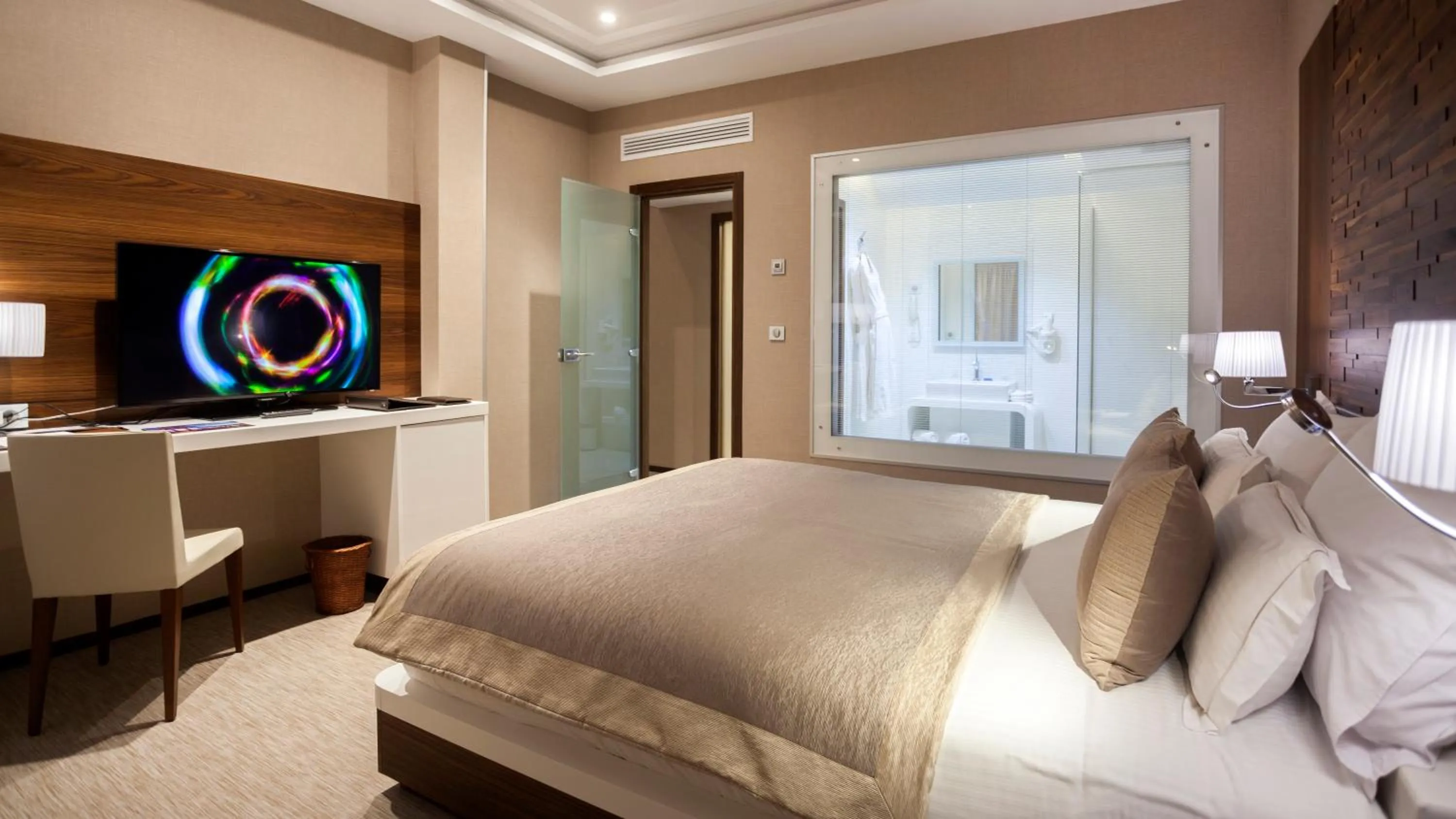 Bedroom, Bed in La Cigale Tabarka