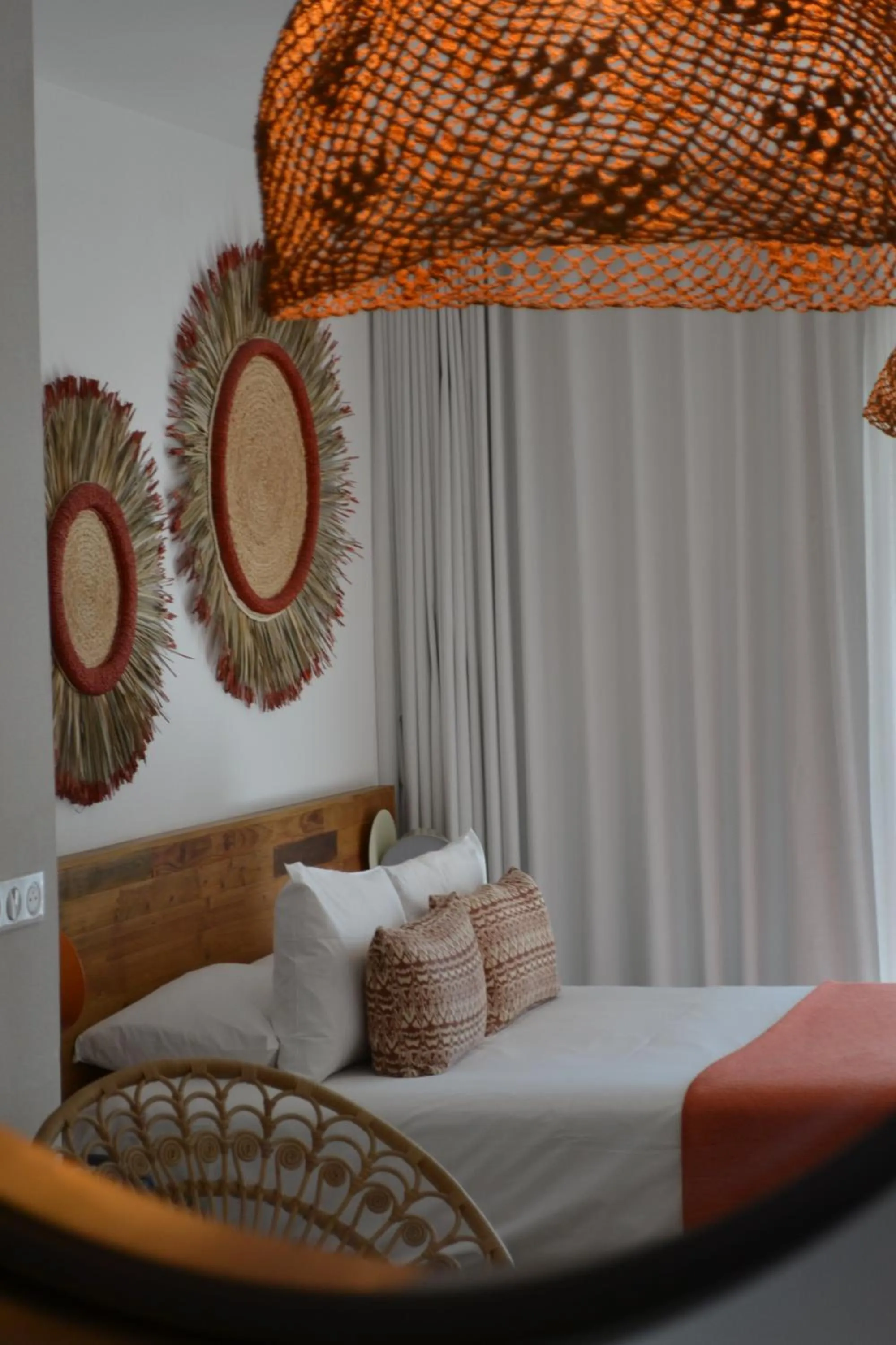 Decorative detail, Bed in Le Balamina