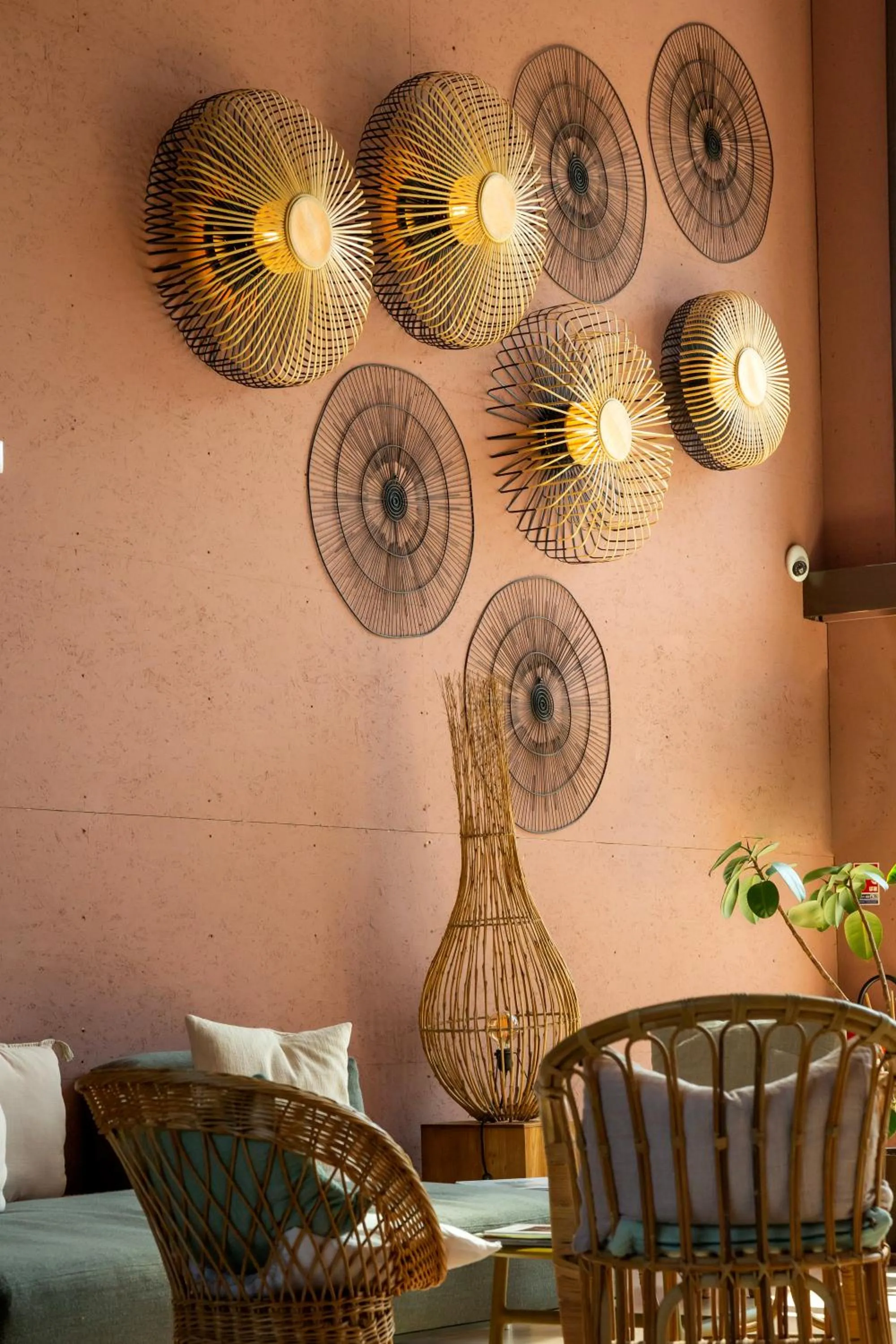 Living room in Le Balamina