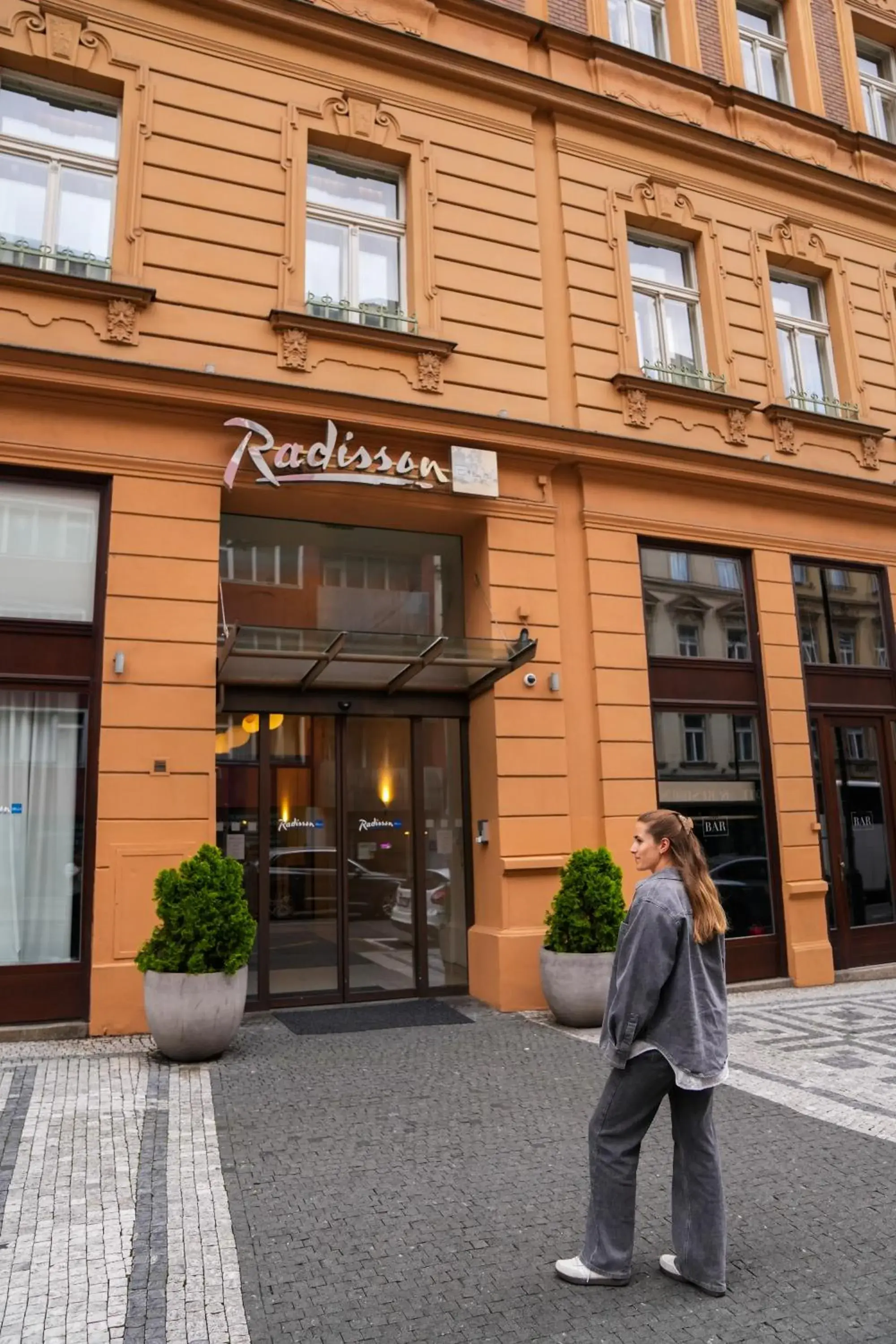 Property building in Radisson Blu Hotel Prague Property building in Radisson Blu Hotel Prague