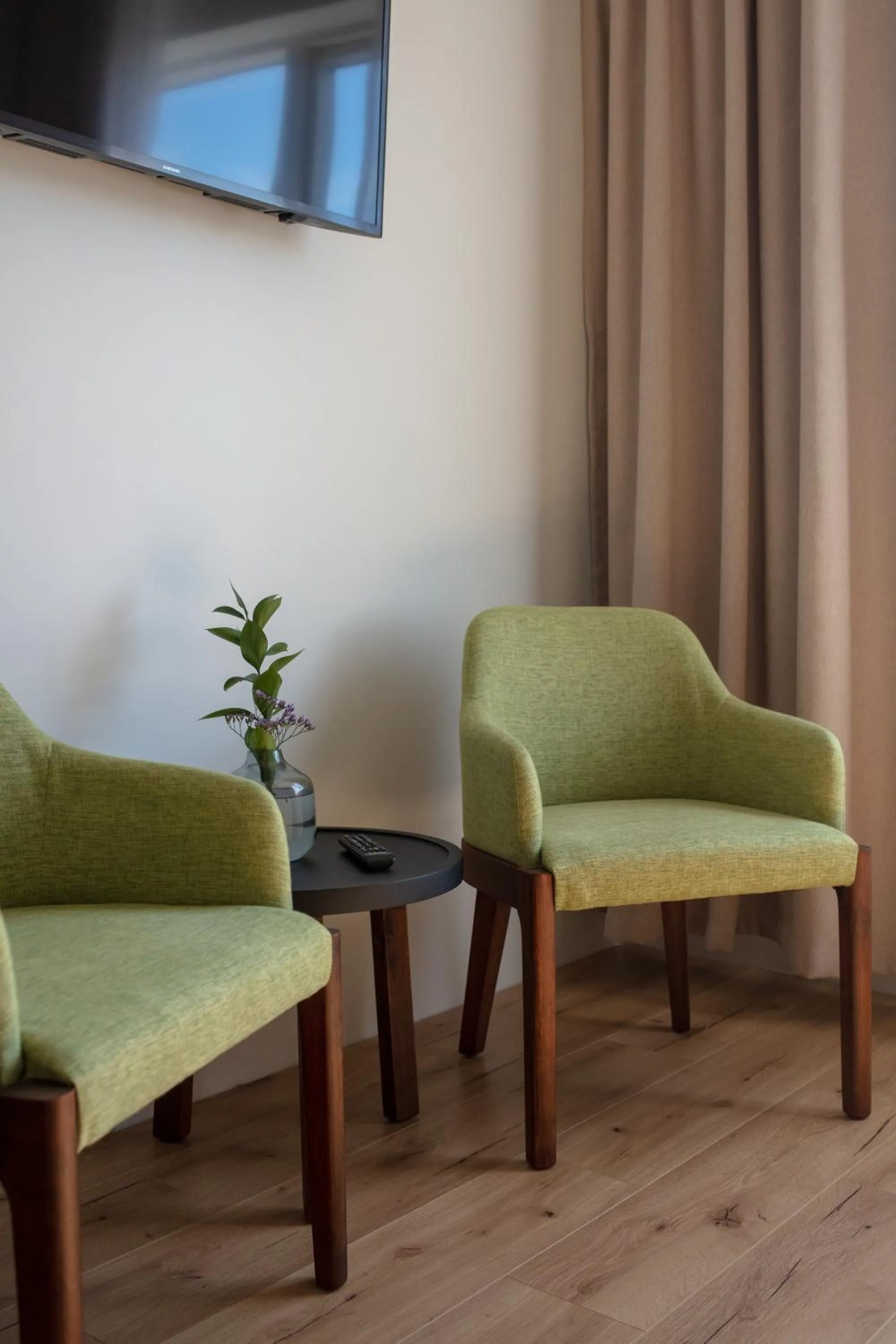 Seating area in Umi Hotel