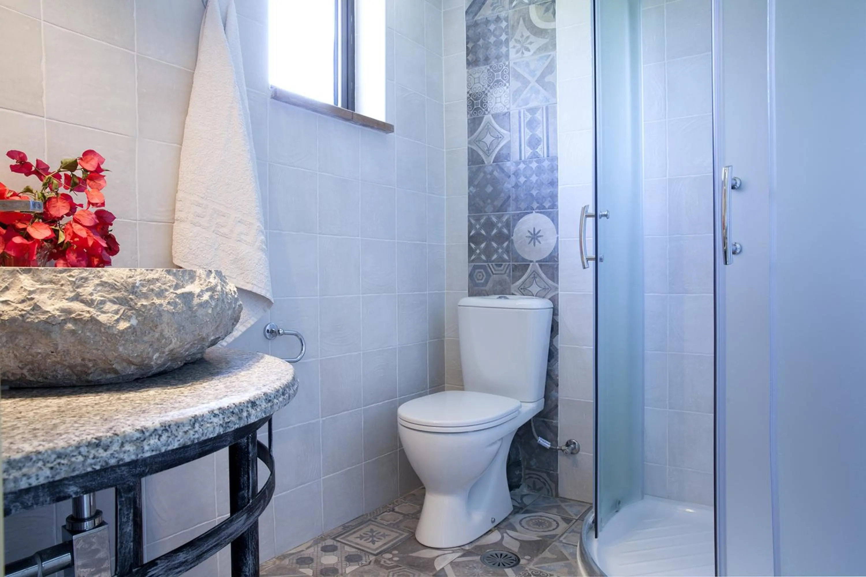 Bathroom in Voulamandis House