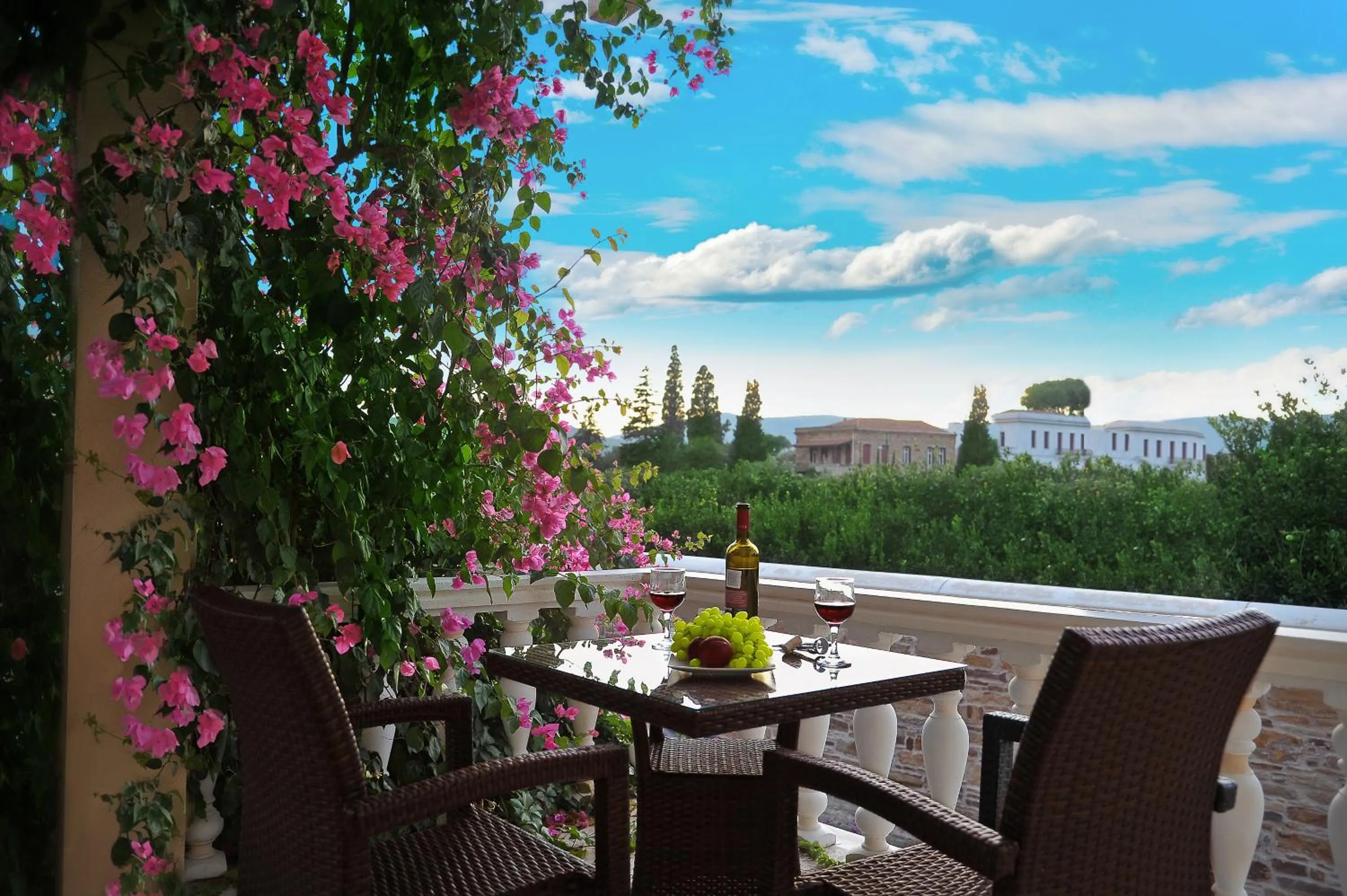 Balcony/Terrace in Voulamandis House