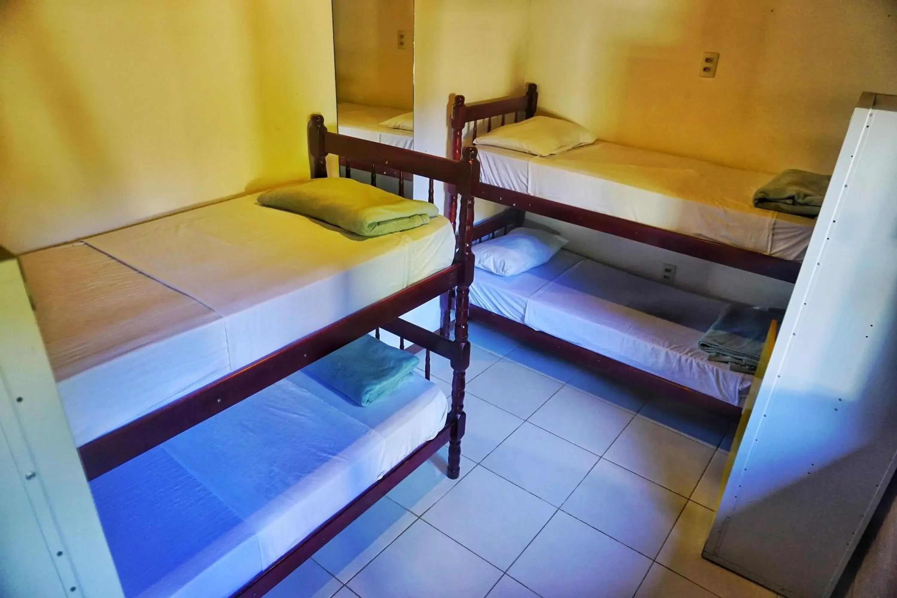 4-Bed Mixed Dormitory Room - single occupancy in Biergarten Hostel 4-Bed Mixed Dormitory Room - single occupancy in Biergarten Hostel