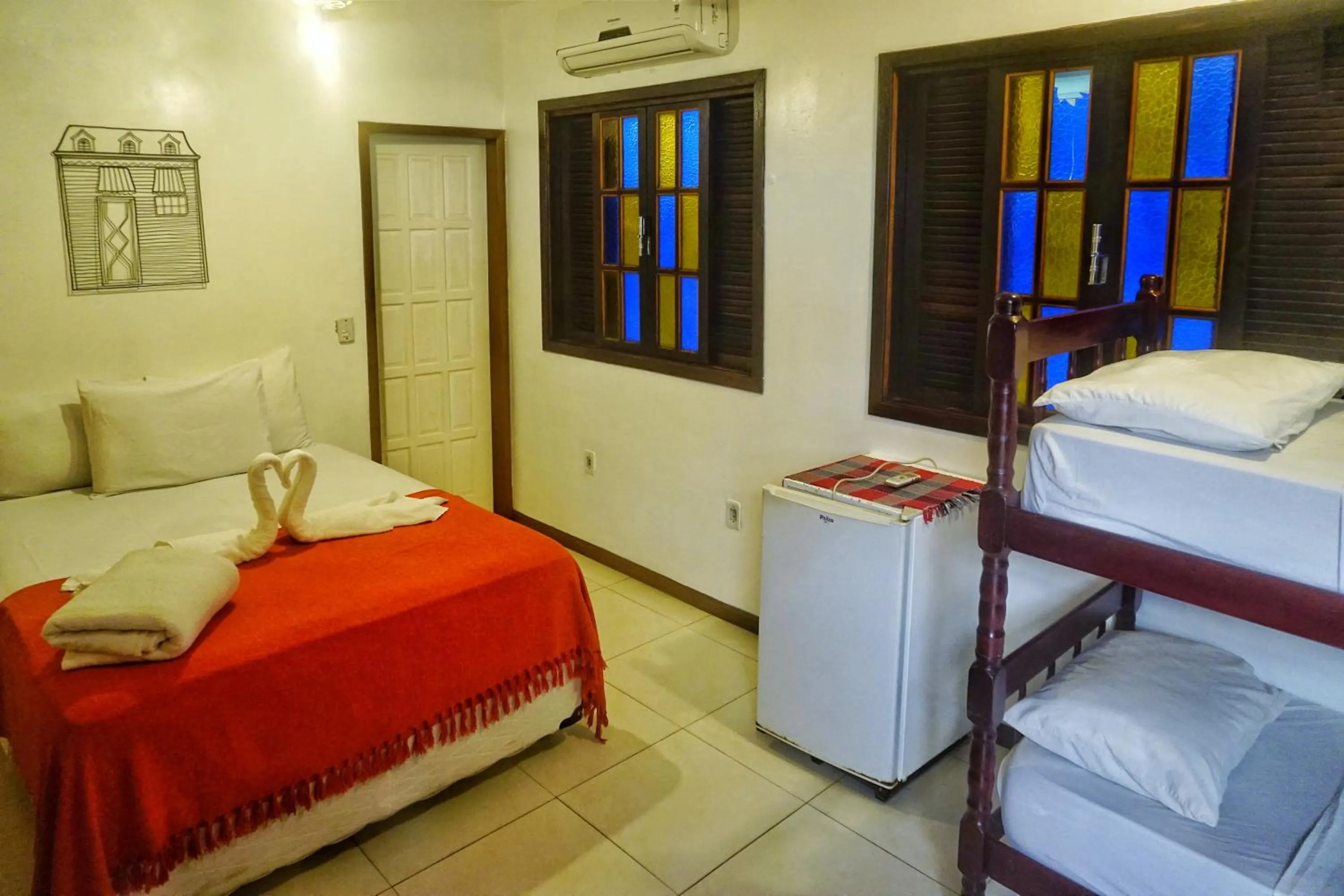 Photo of the whole room, Bed in Biergarten Hostel