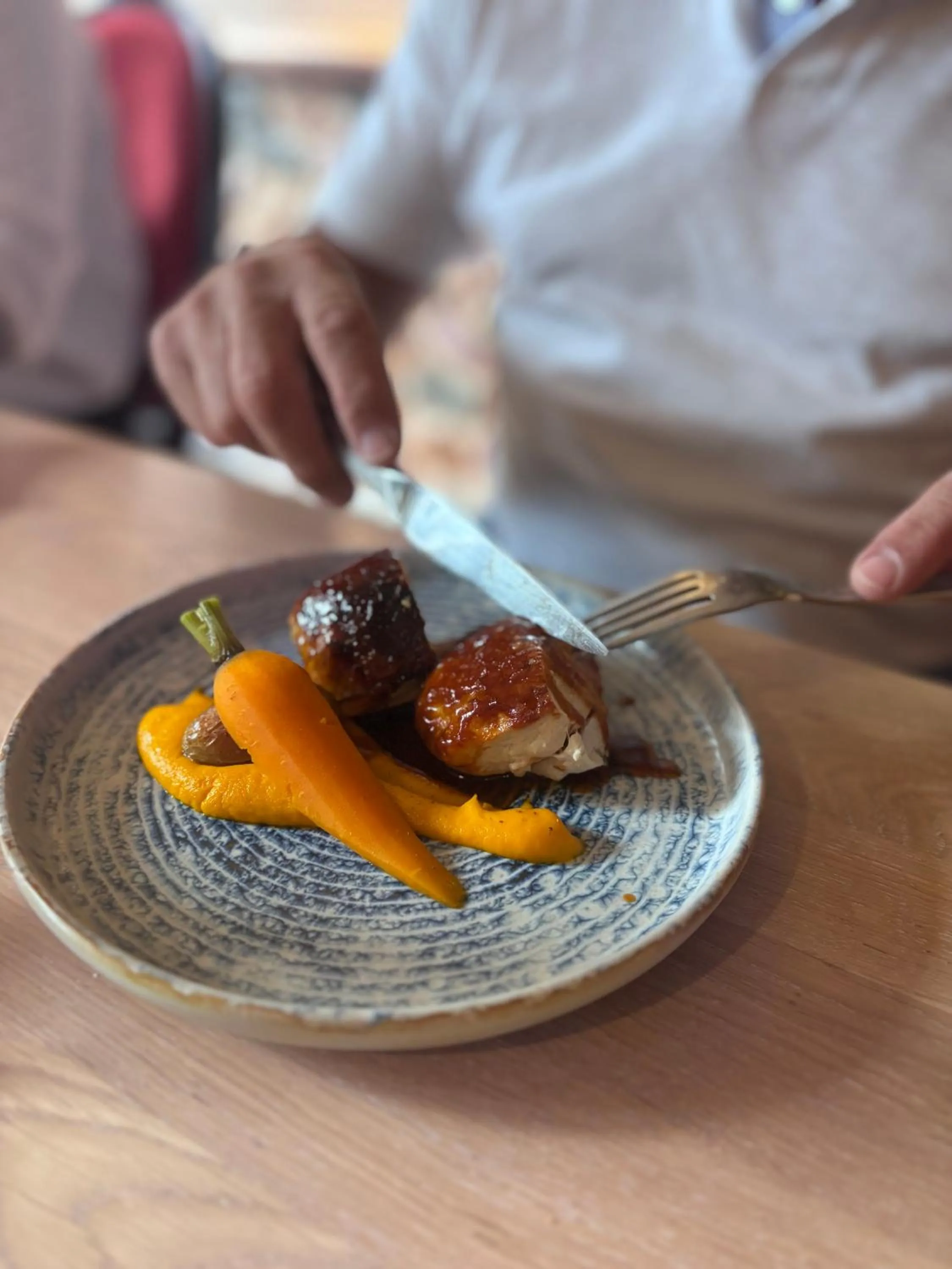 Dinner in Logis Hotel Spa Restaurant Au Site Normand